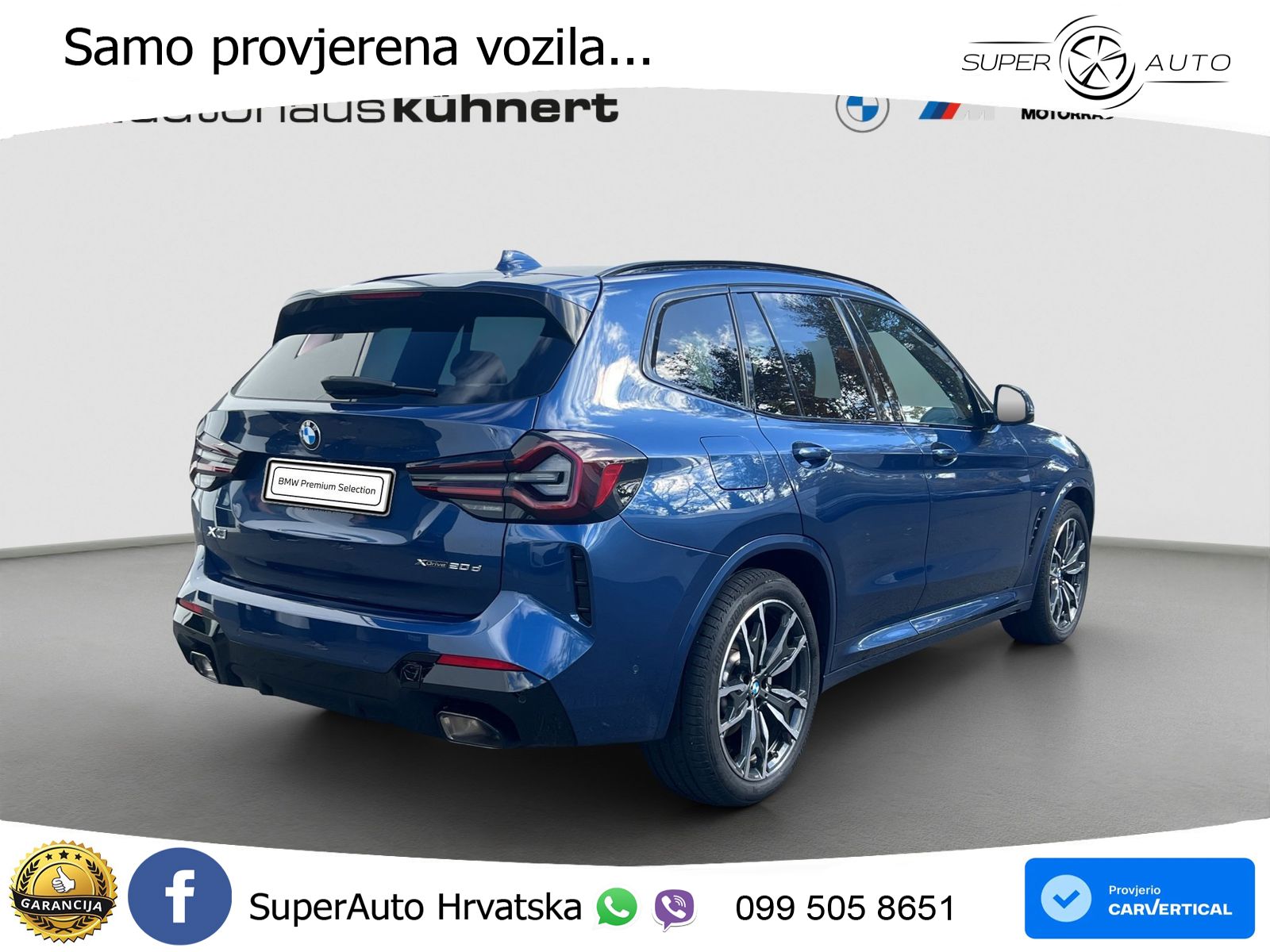 BMW X3 20d xDrive Steptronic M Sport LED+GR SJED+ACC