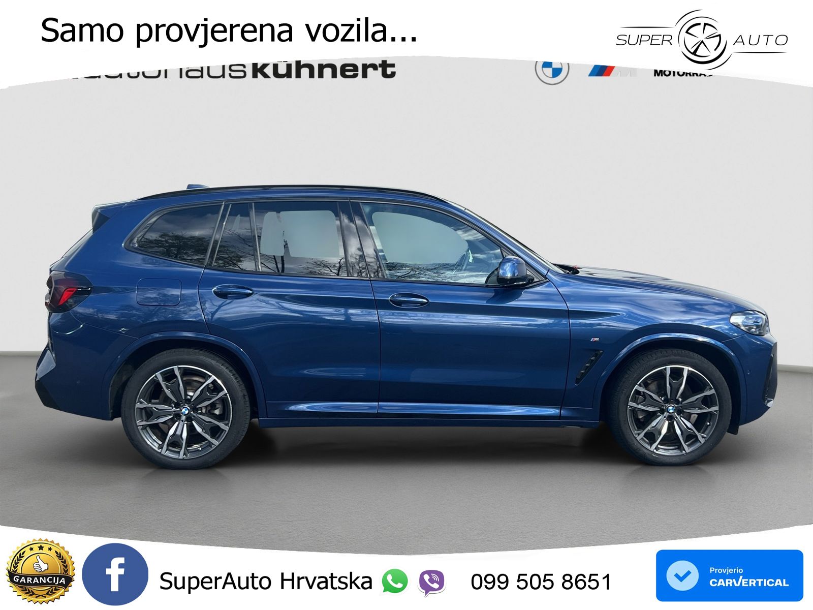 BMW X3 20d xDrive Steptronic M Sport LED+GR SJED+ACC
