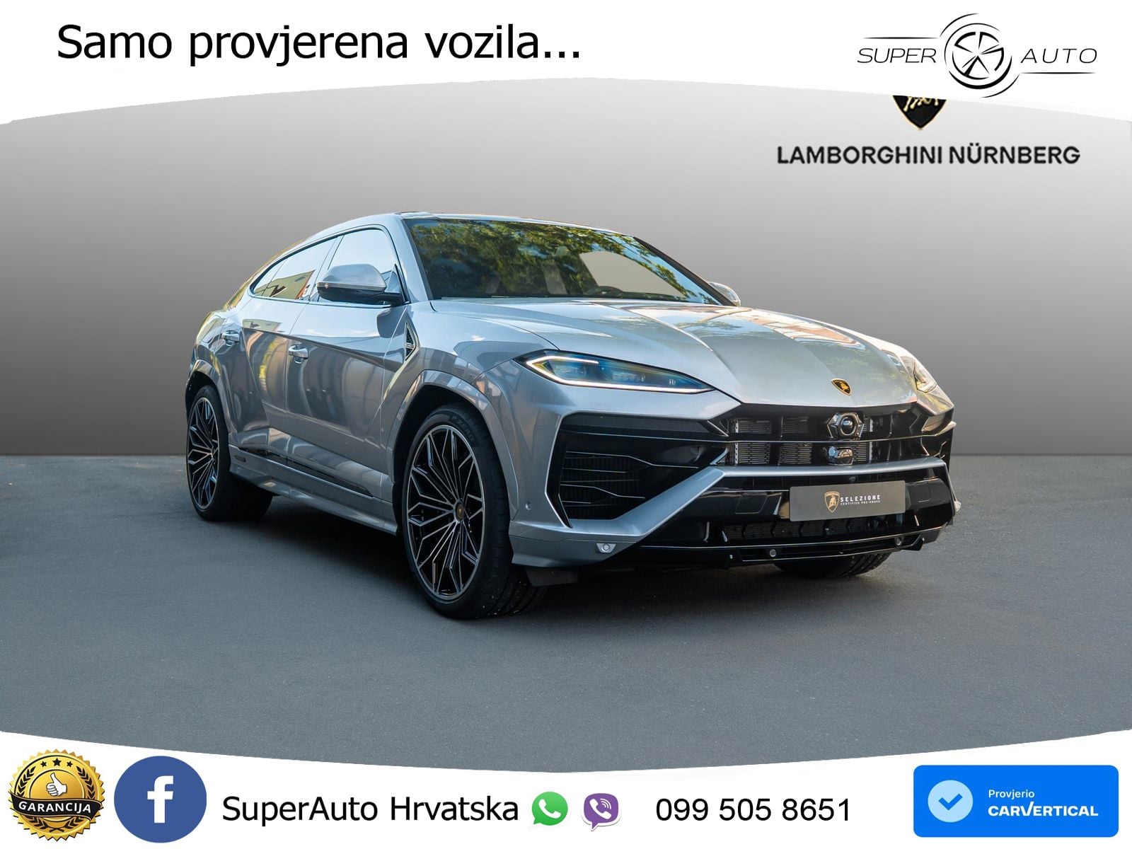 Lamborghini Urus SE 4.0 V8 (800 KS) 4WD Automatic ACC+HEAD+4xGR SJED+360+PANO