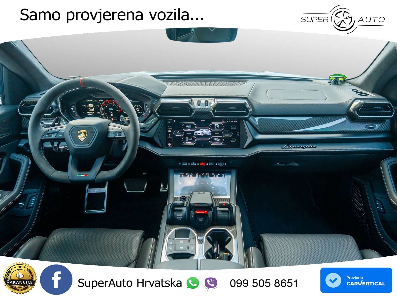 Lamborghini Urus SE 4.0 V8 (800 KS) 4WD Automatic ACC+HEAD+4xGR SJED+360+PANO