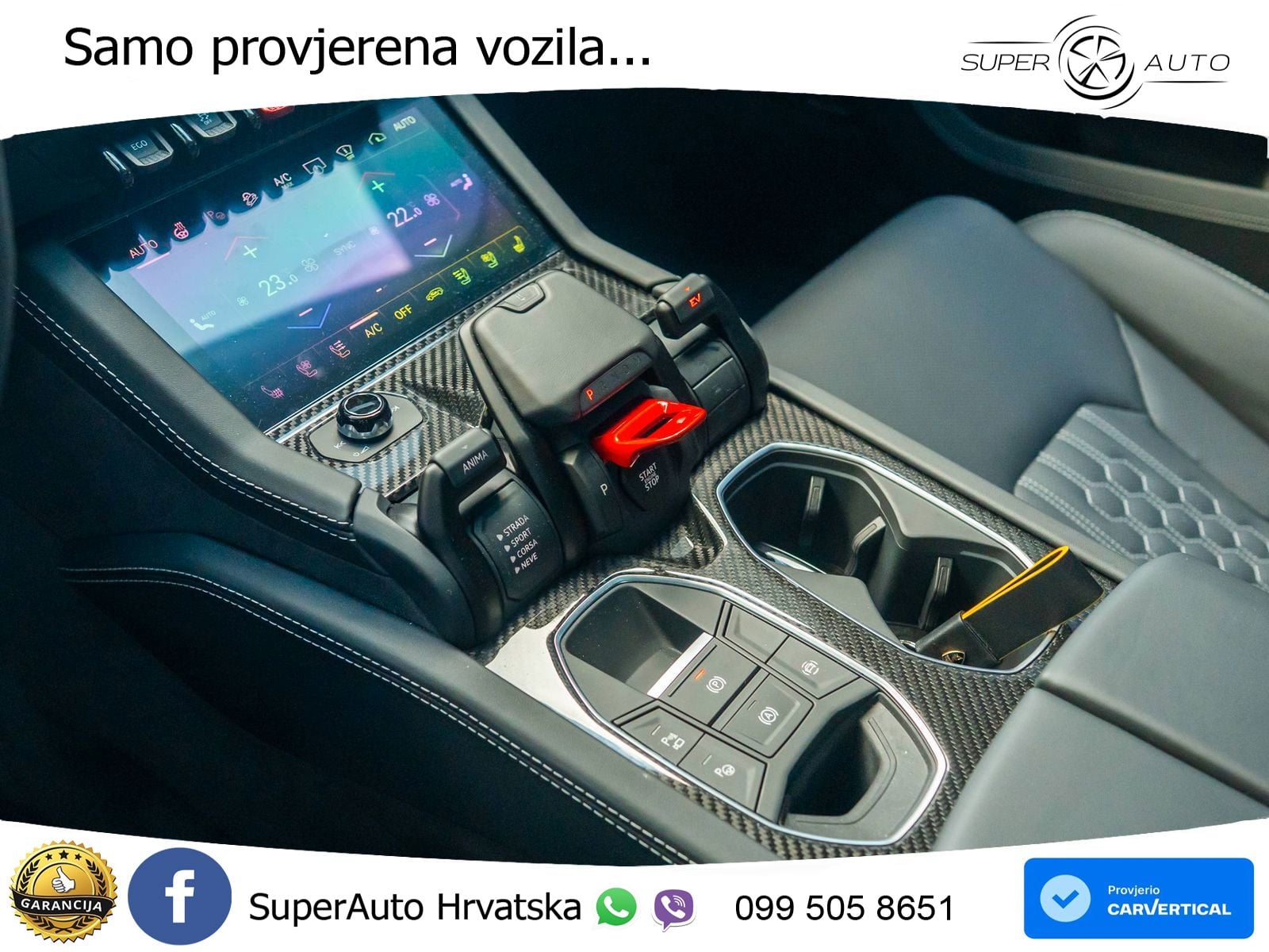 Lamborghini Urus SE 4.0 V8 (800 KS) 4WD Automatic ACC+HEAD+4xGR SJED+360+PANO