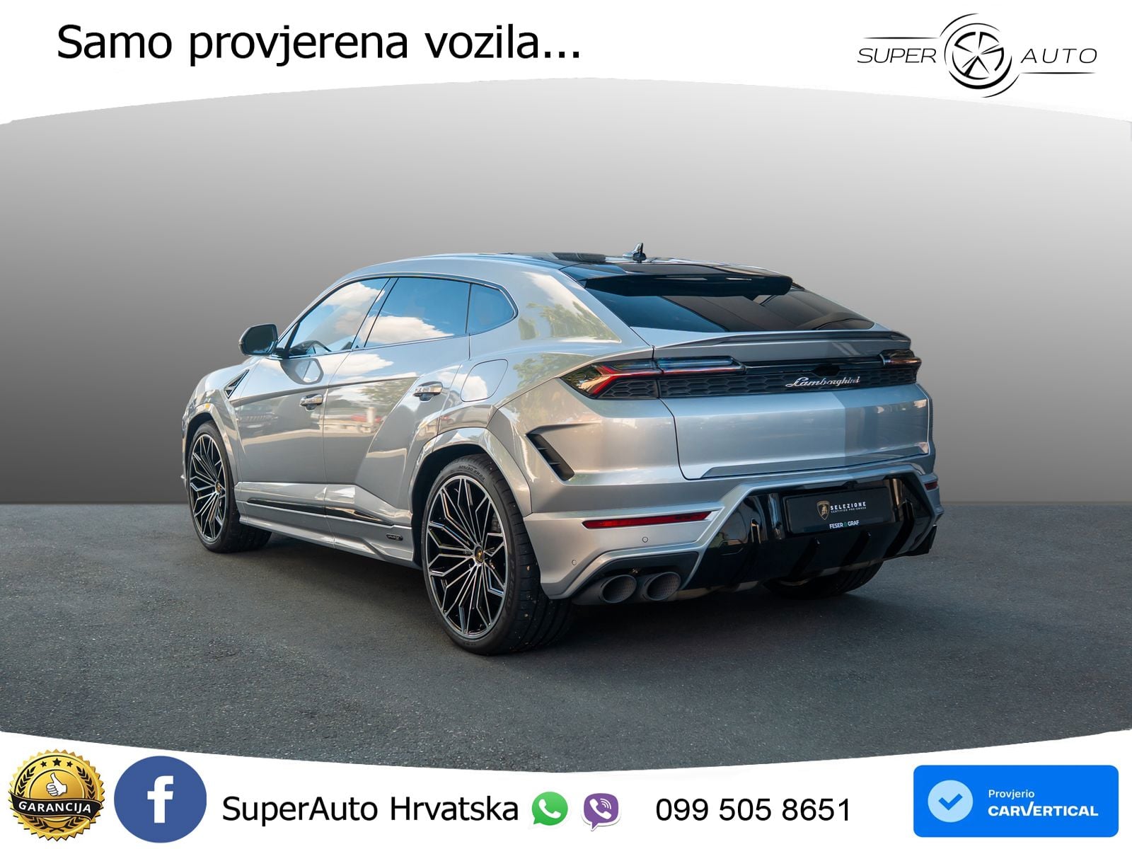 Lamborghini Urus SE 4.0 V8 (800 KS) 4WD Automatic ACC+HEAD+4xGR SJED+360+PANO