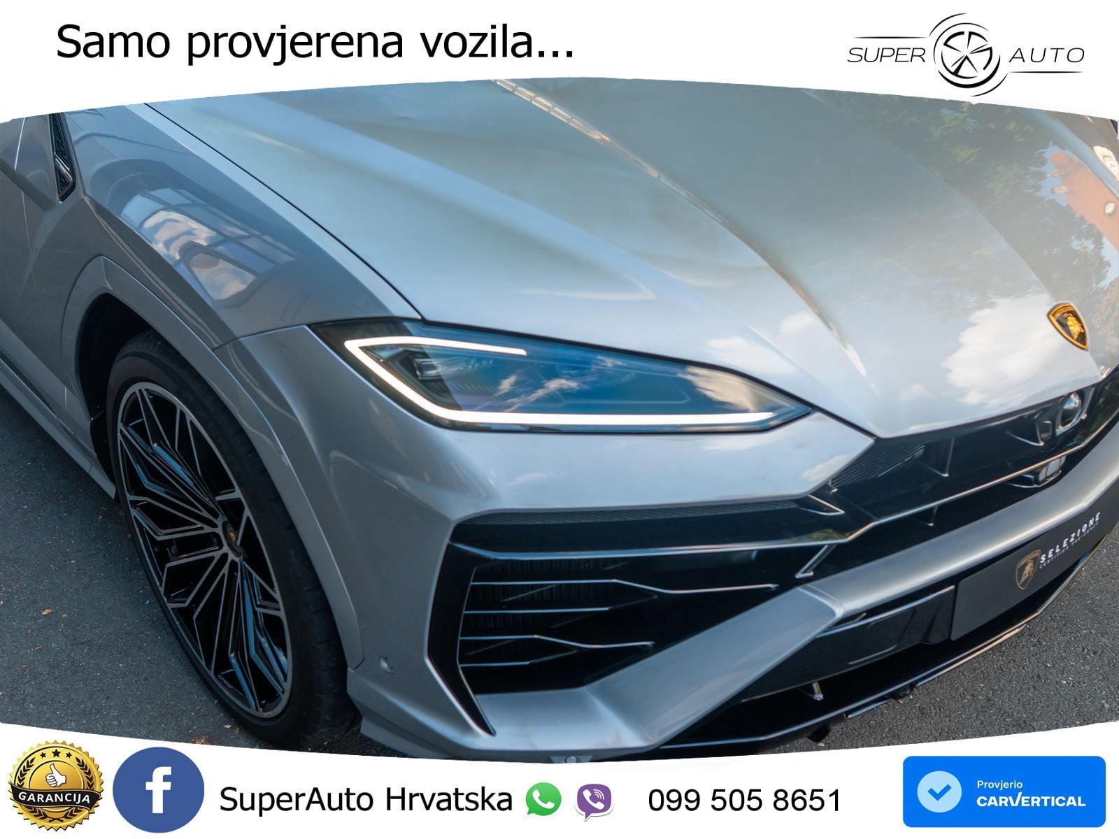 Lamborghini Urus SE 4.0 V8 (800 KS) 4WD Automatic ACC+HEAD+4xGR SJED+360+PANO
