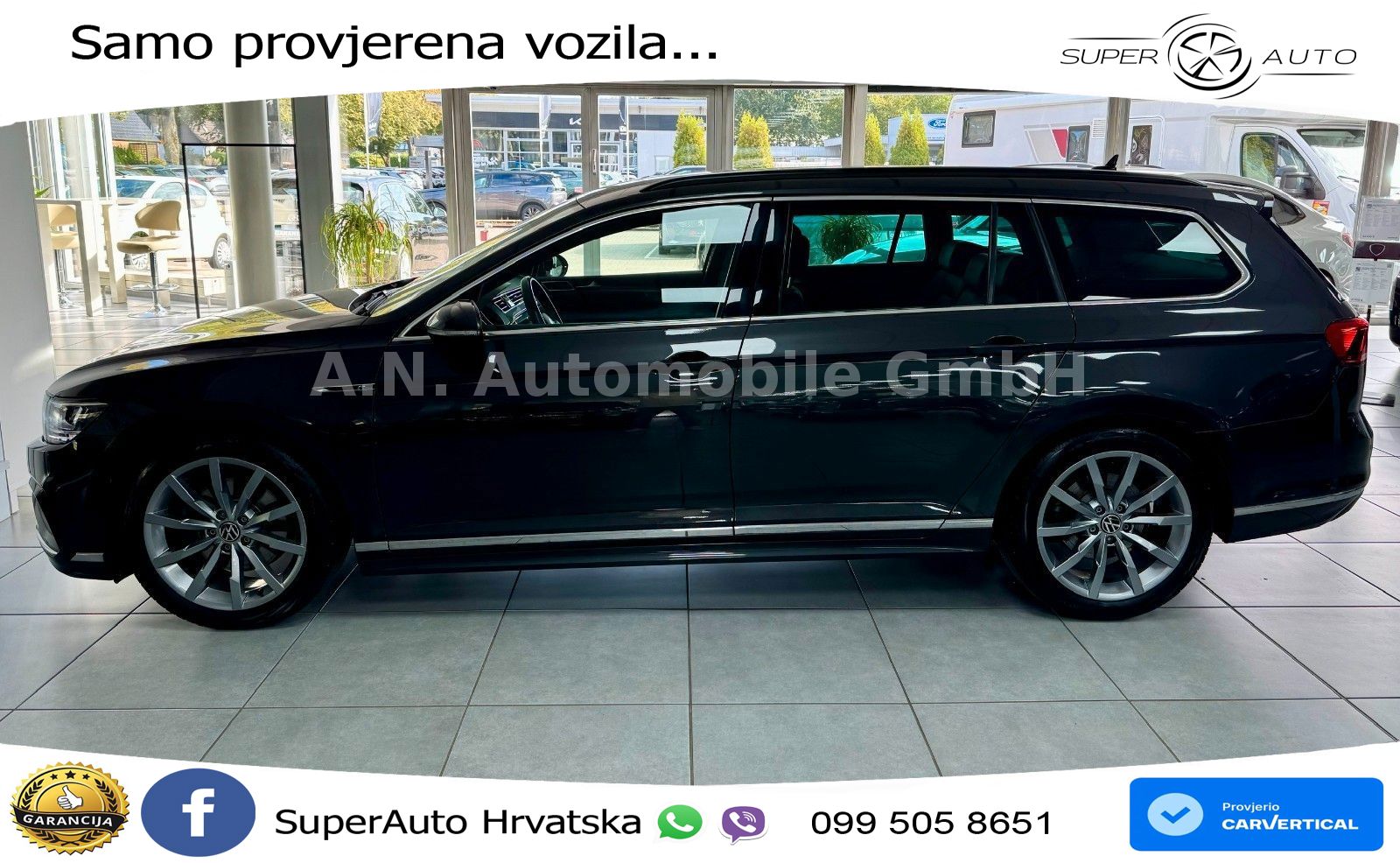Volkswagen Passat Variant 2.0 TSI (190 KS) DSG R-Line LED+GR SJED+ACC