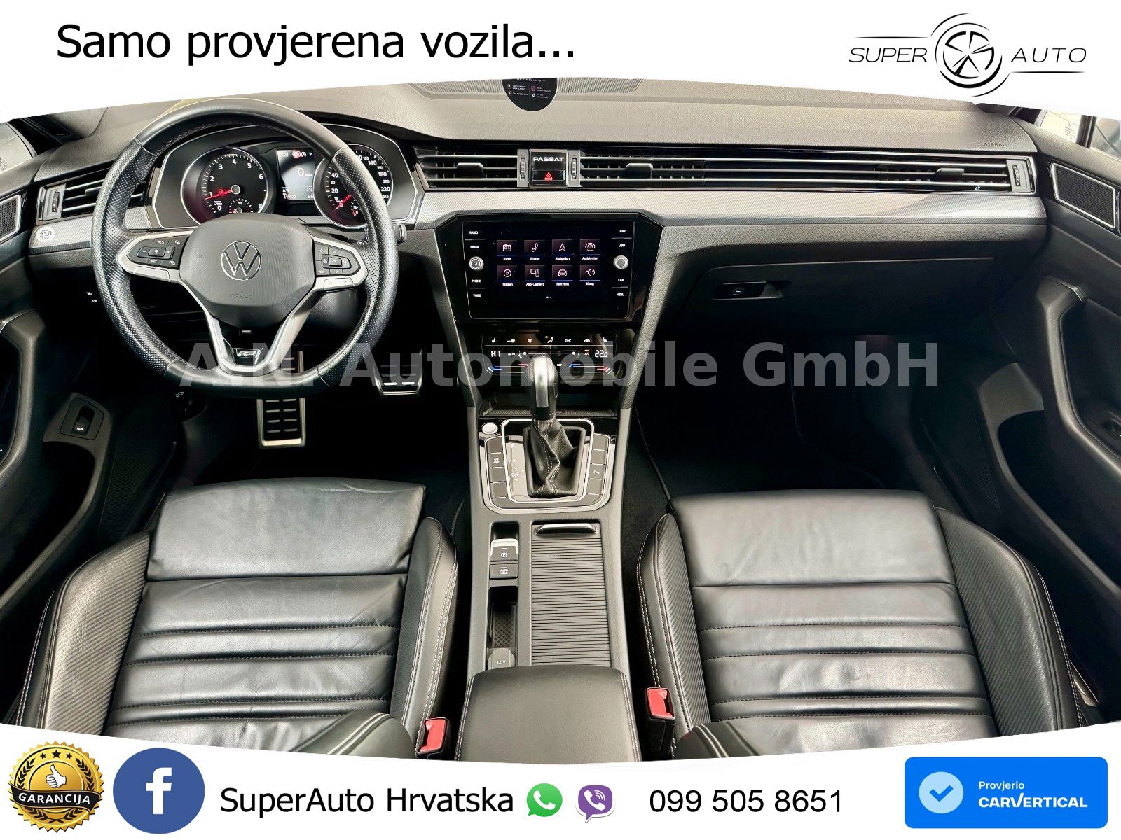 Volkswagen Passat Variant 2.0 TSI (190 KS) DSG R-Line LED+GR SJED+ACC