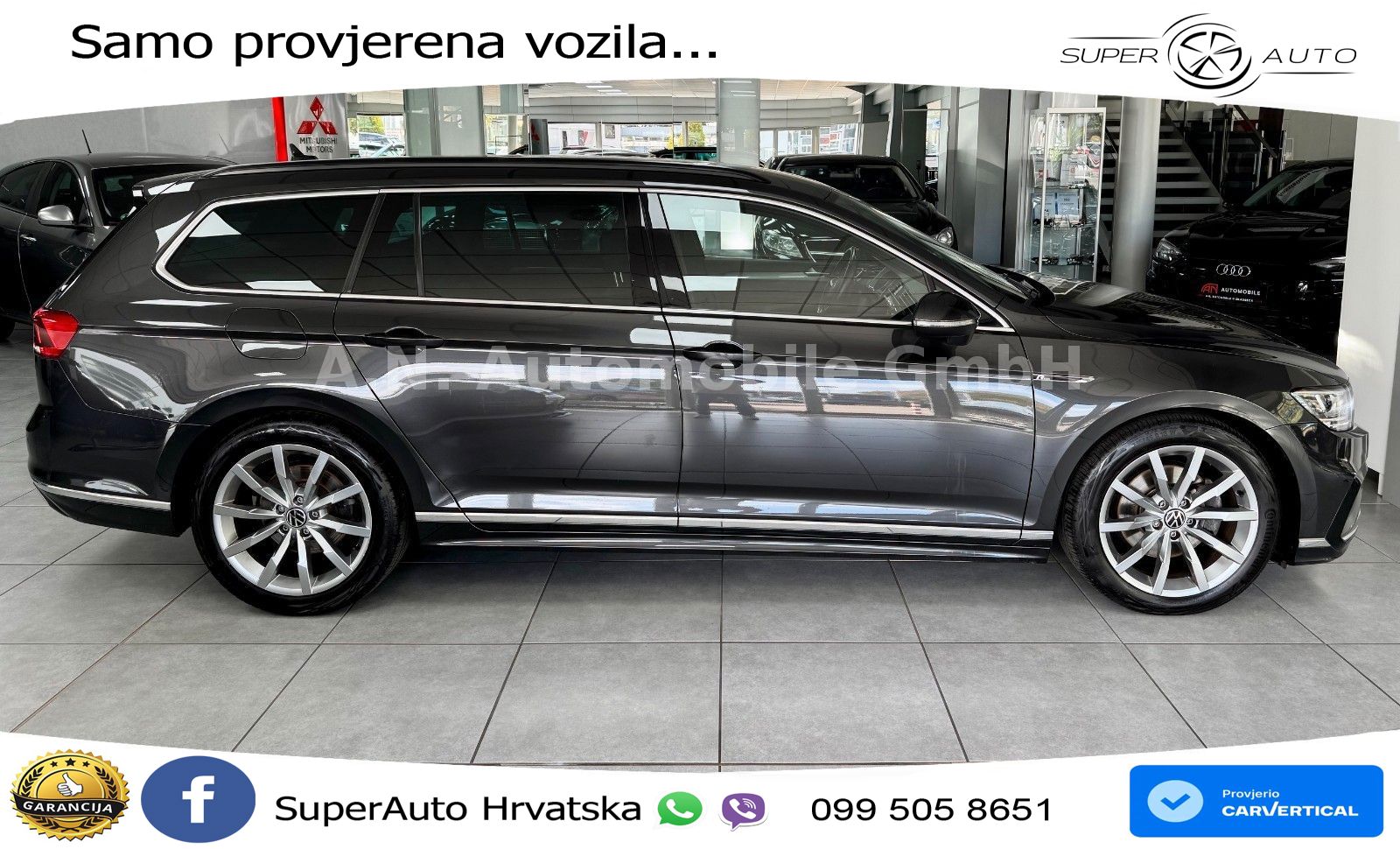 Volkswagen Passat Variant 2.0 TSI (190 KS) DSG R-Line LED+GR SJED+ACC