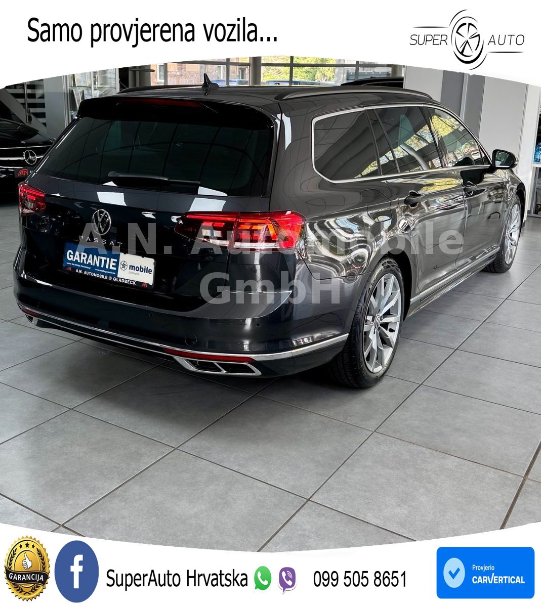 Volkswagen Passat Variant 2.0 TSI (190 KS) DSG R-Line LED+GR SJED+ACC