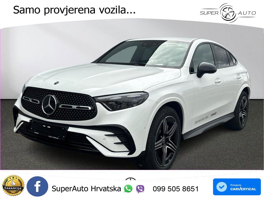 Mercedes GLC Coupe 450d (367 KS) 4MATIC 9G-TRONIC AMG LED+GR SJED+ACC