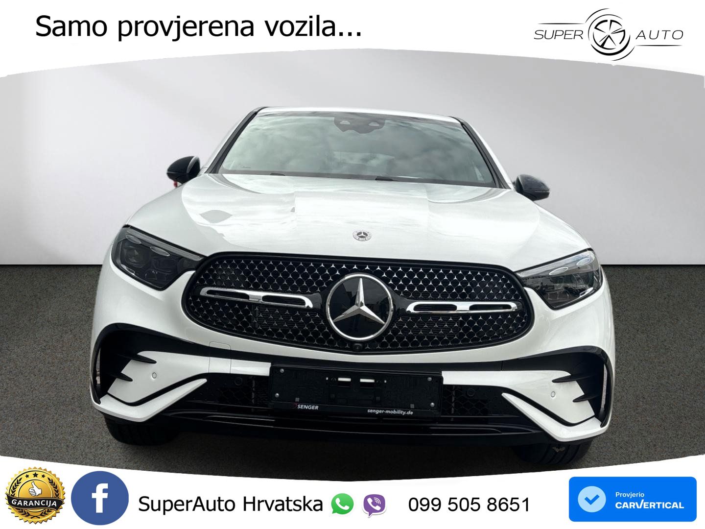 Mercedes GLC Coupe 450d (367 KS) 4MATIC 9G-TRONIC AMG LED+GR SJED+ACC