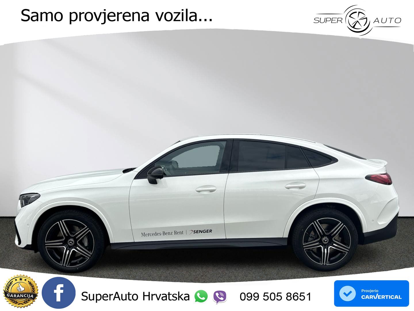 Mercedes GLC Coupe 450d (367 KS) 4MATIC 9G-TRONIC AMG LED+GR SJED+ACC