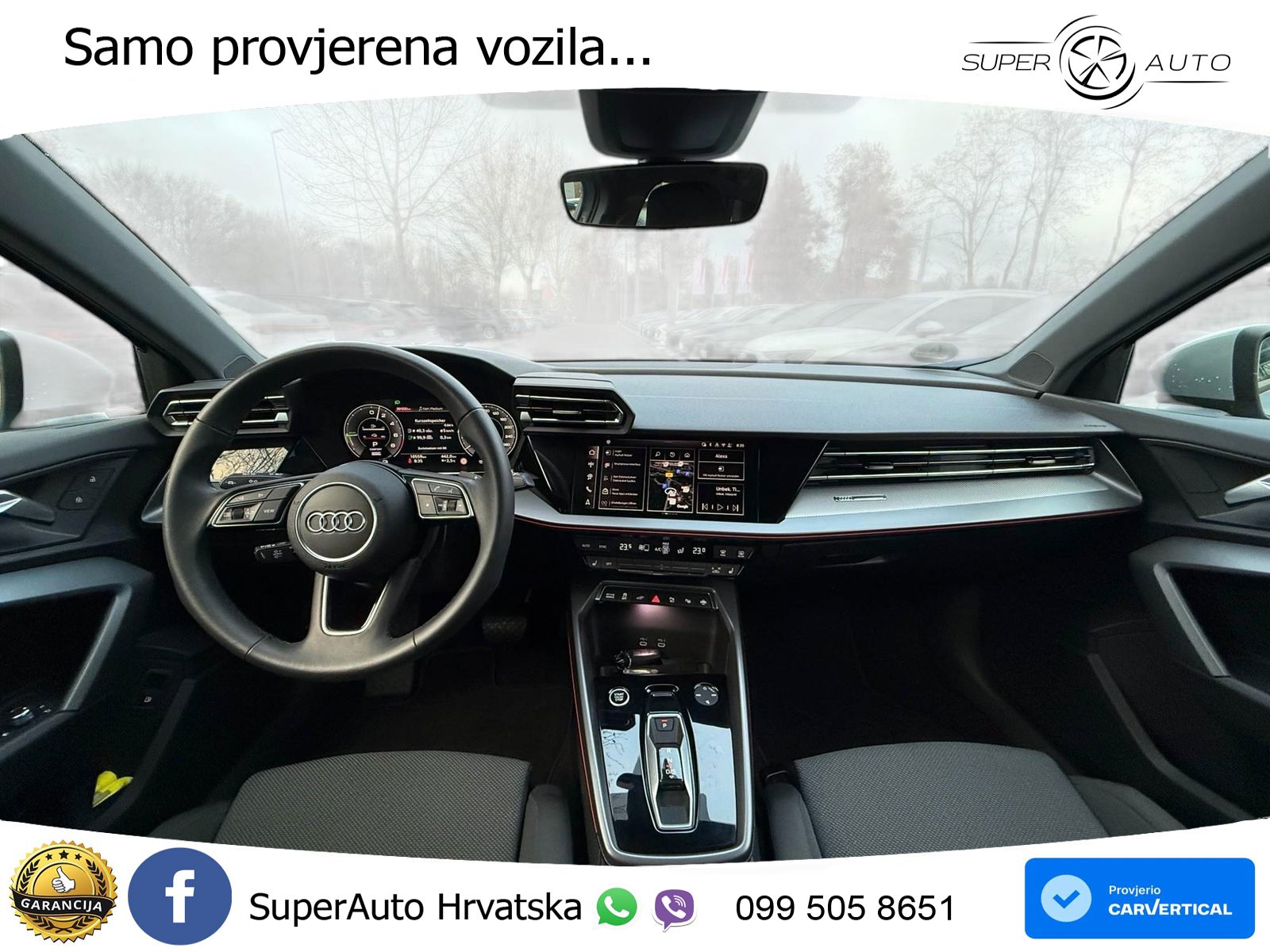 Audi A3 Sportback 40 TFSI (204 KS) quattro S tronic LED+GR SJED+ACC