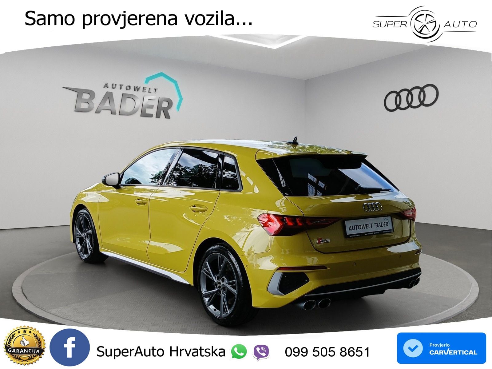 Audi S3 2.0 TFSI (310 KS) quattro S tronic