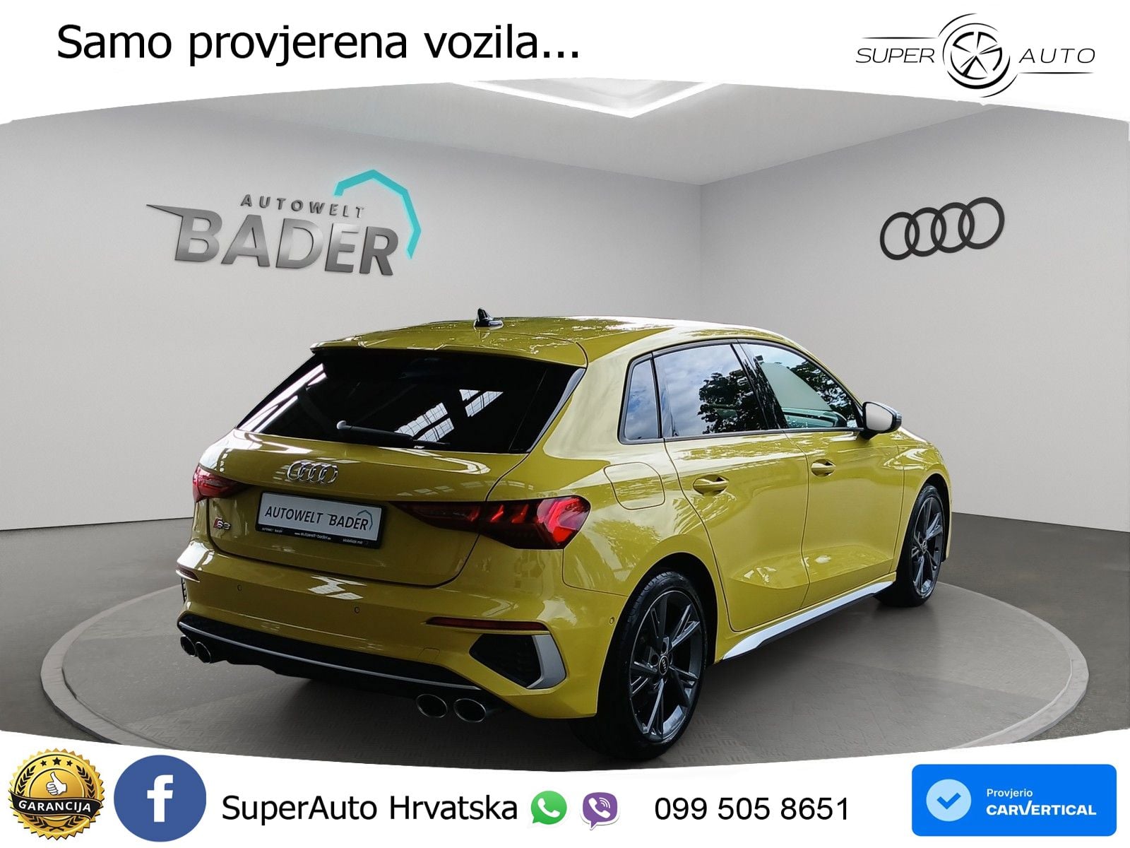 Audi S3 2.0 TFSI (310 KS) quattro S tronic