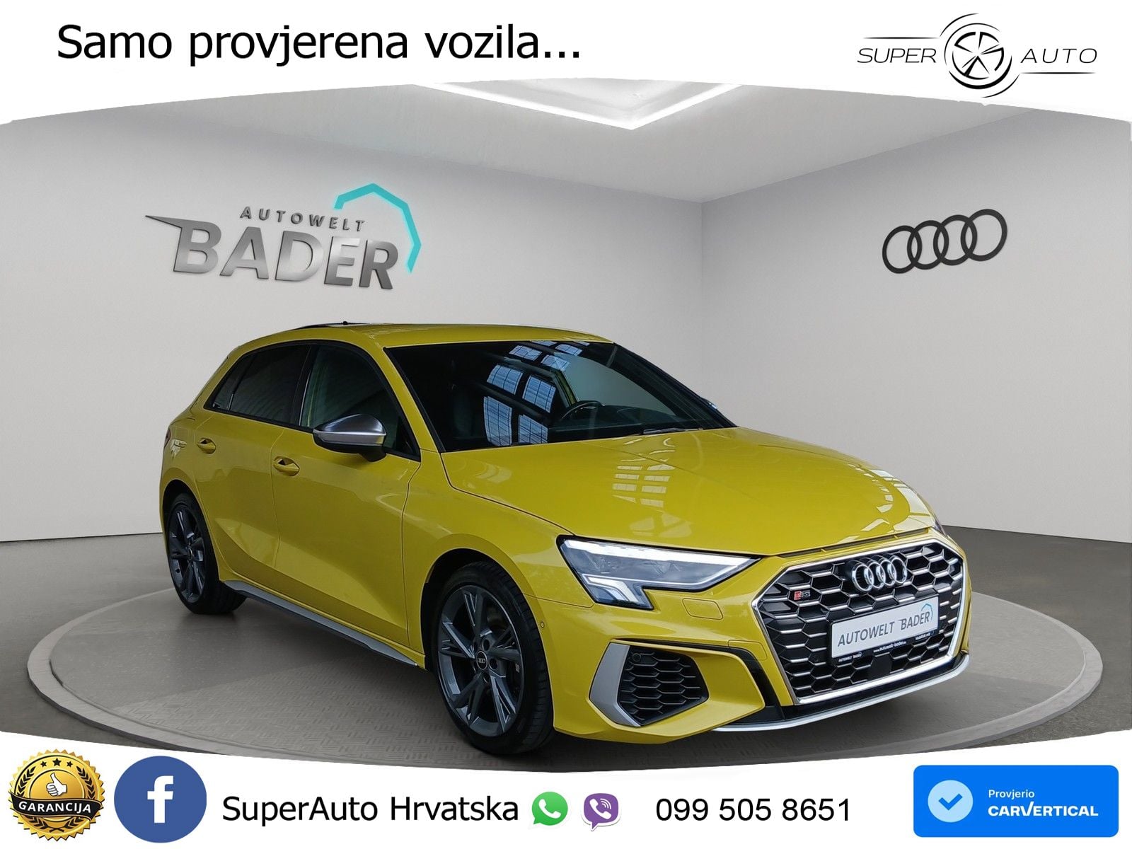 Audi S3 2.0 TFSI (310 KS) quattro S tronic