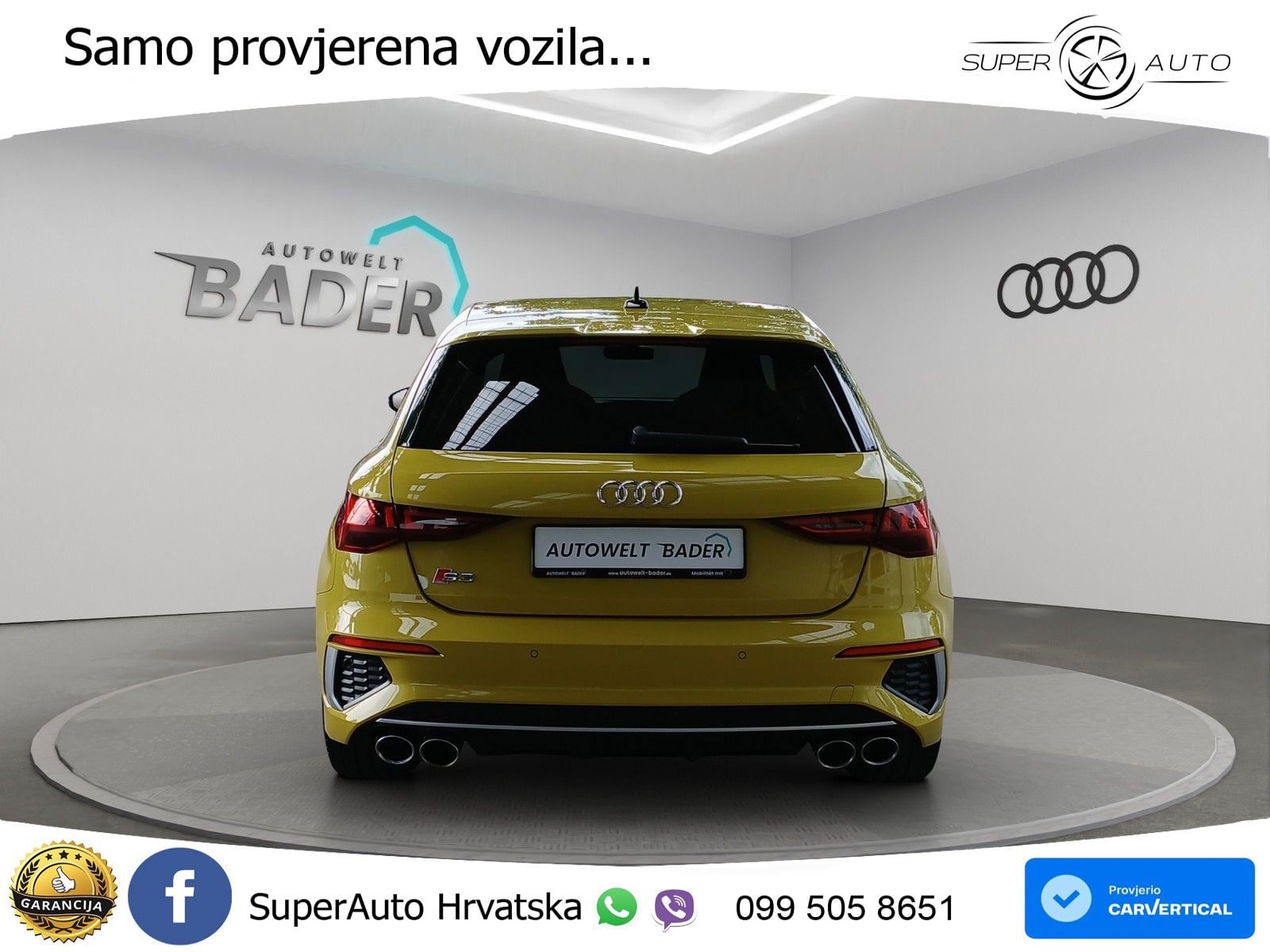 Audi S3 2.0 TFSI (310 KS) quattro S tronic