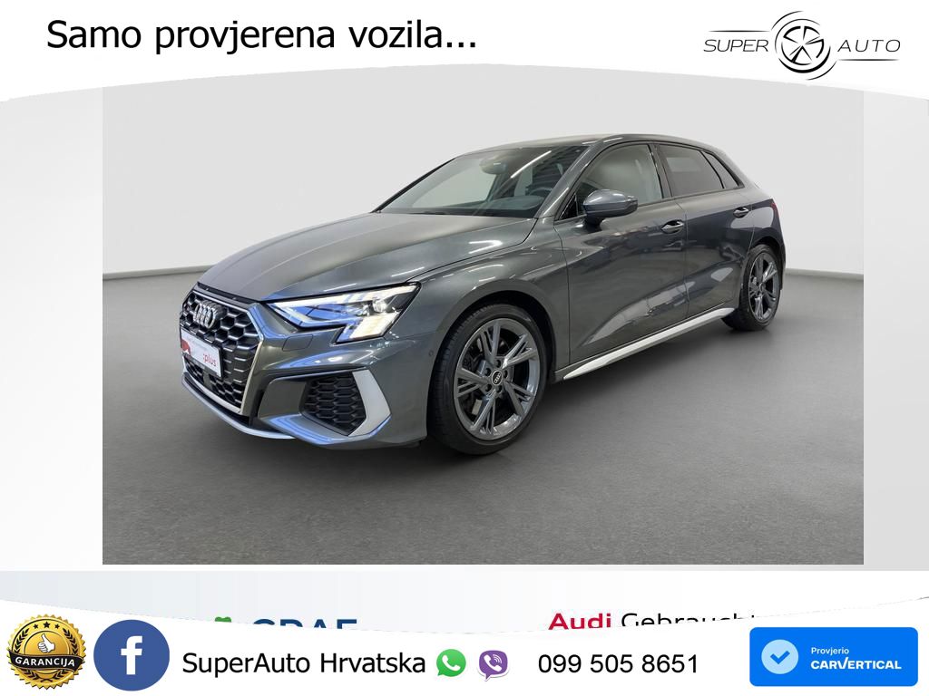 Audi S3 2.0 TFSI (310 KS) quattro S tronic LED+GR SJED+ACC