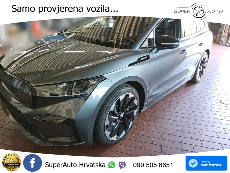 Škoda Enyaq iV 80x 82 kWh (265 KS) AWD SportLine MATRIX+GR SJED+KAM