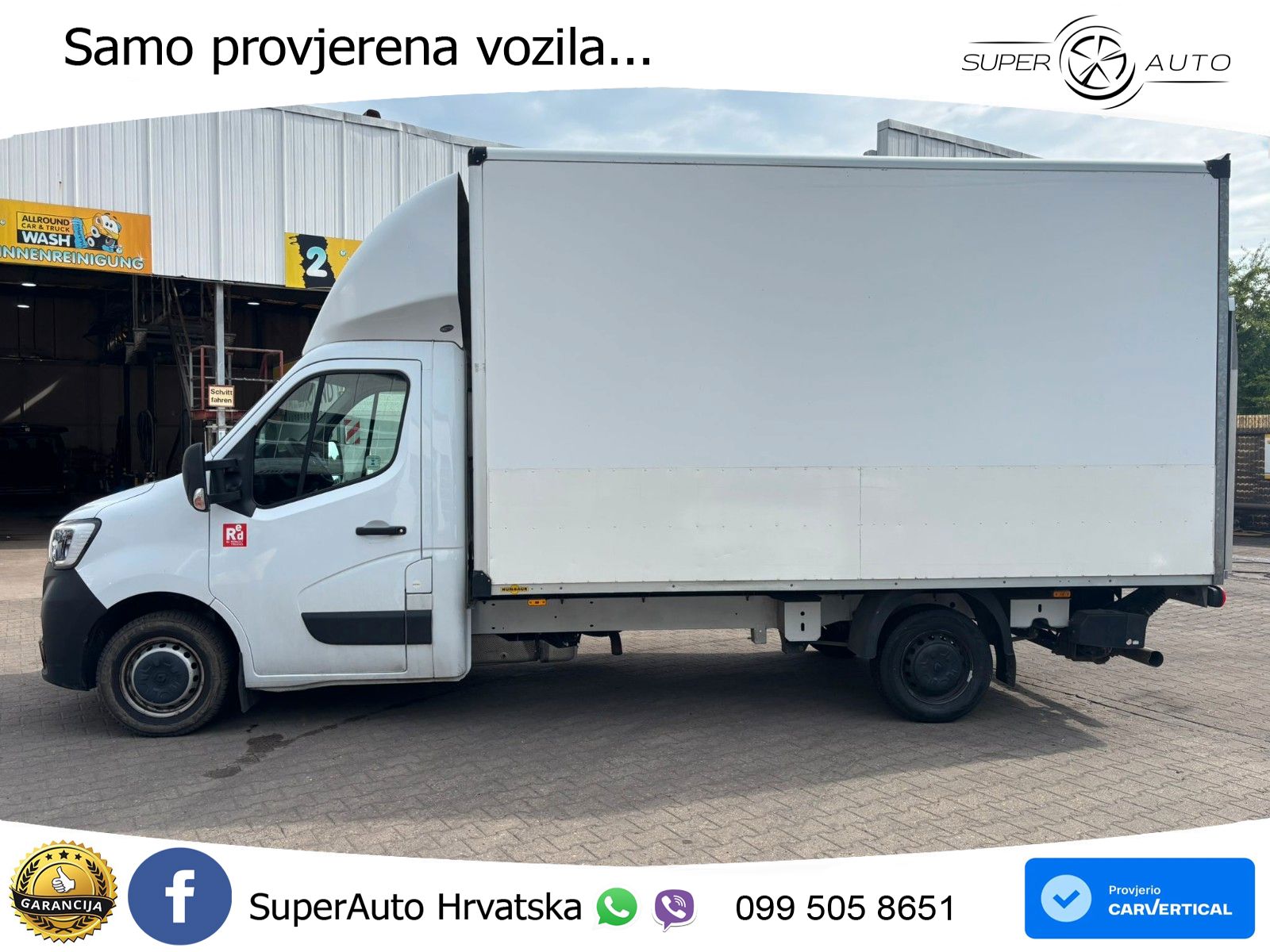 Renault MASTER Koffer/LBW/KLIMA/TEMPO 145 KS