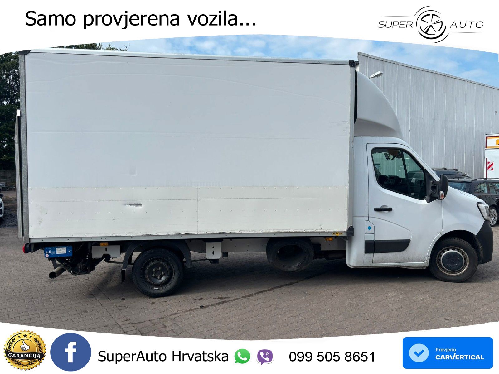 Renault MASTER Koffer/LBW/KLIMA/TEMPO 145 KS