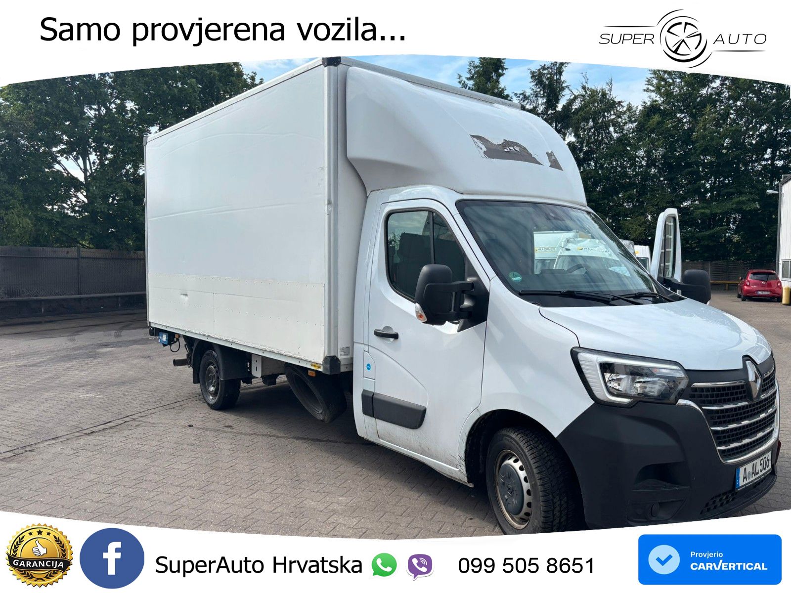 Renault MASTER Koffer/LBW/KLIMA/TEMPO 145 KS