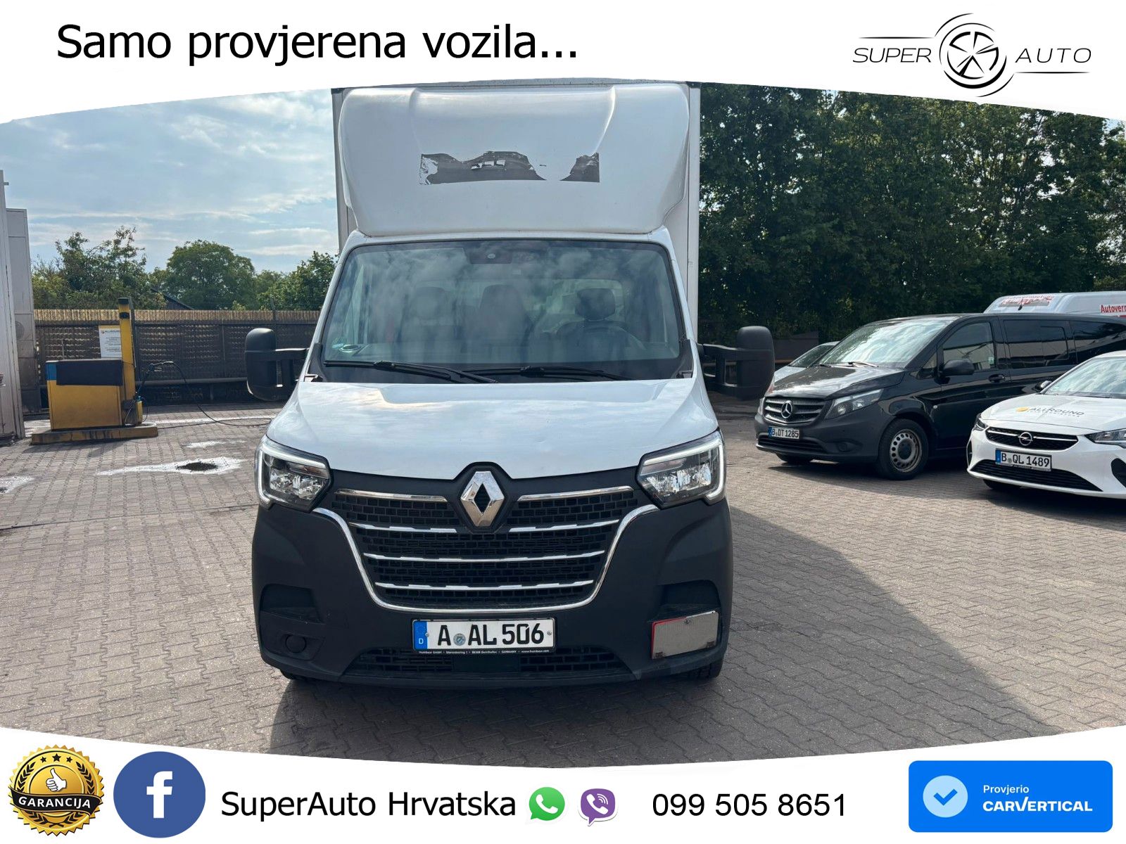 Renault MASTER Koffer/LBW/KLIMA/TEMPO 145 KS