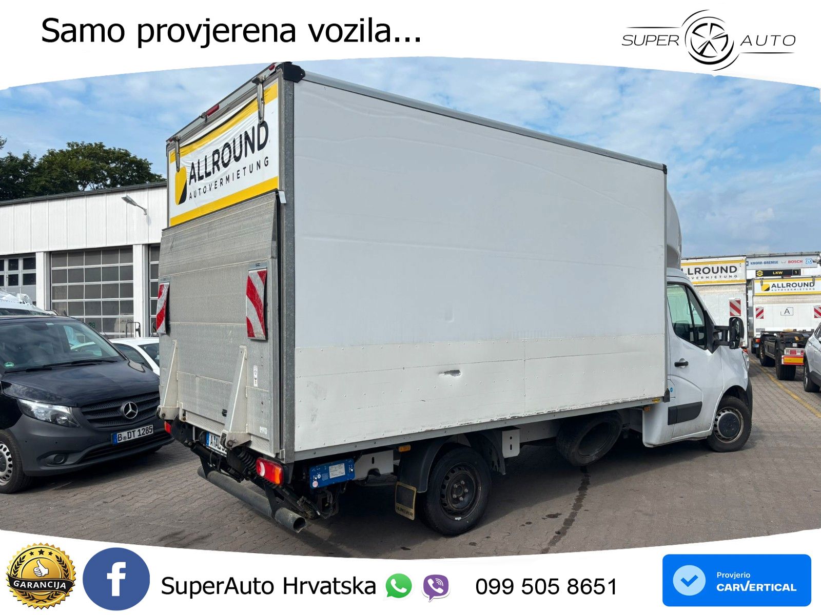 Renault MASTER Koffer/LBW/KLIMA/TEMPO 145 KS