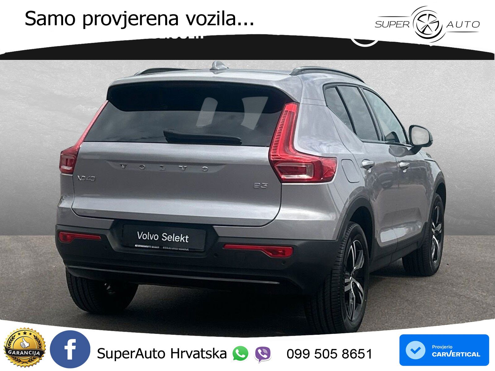 Volvo XC40 2.0 B3 163 KS Automatic LED+GR SJED+ACC
