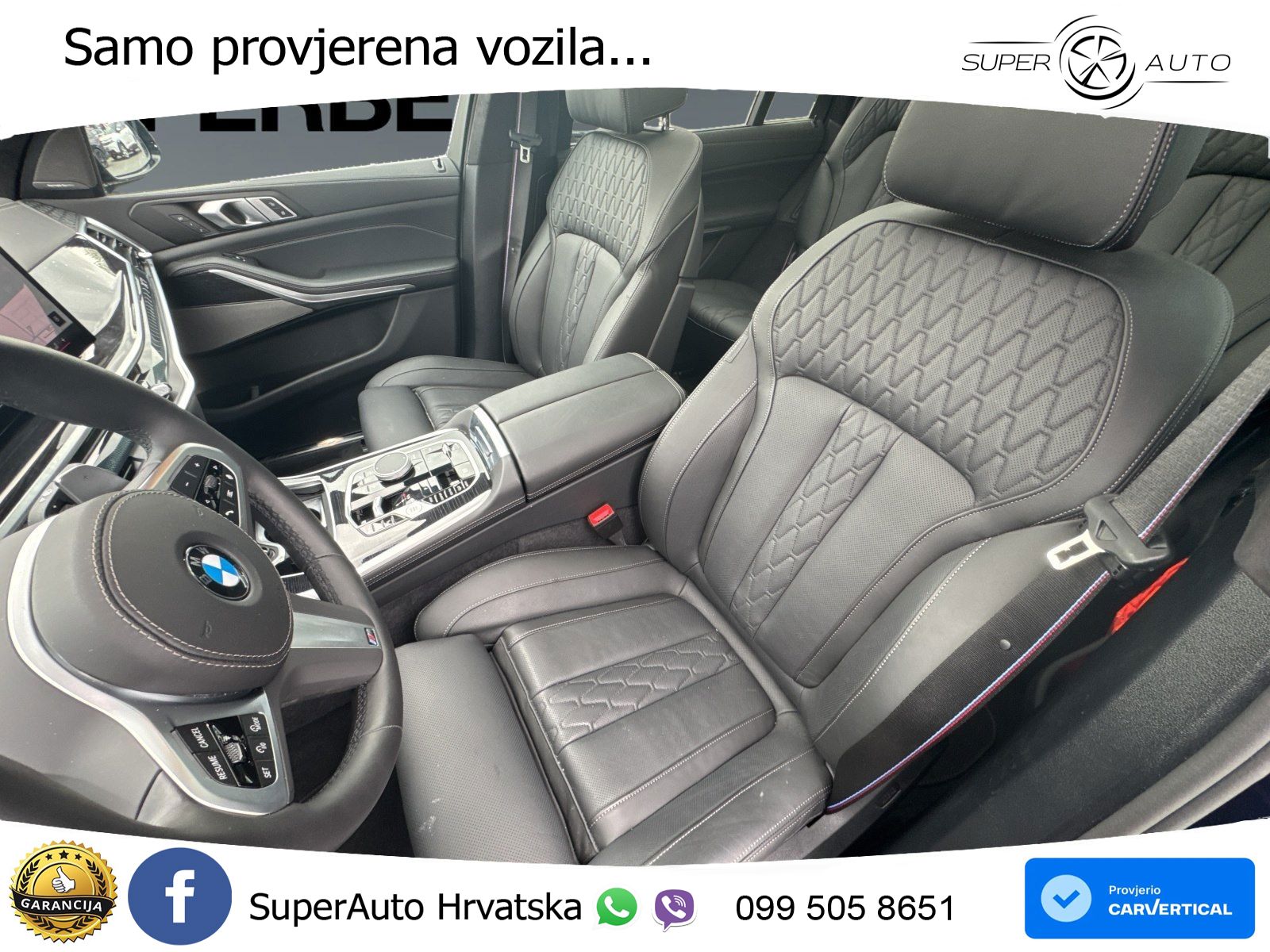 BMW X7 40d (352 KS) xDrive Steptronic M Sport ZRAČNI+ACC+GR SJED+KAM+PANO