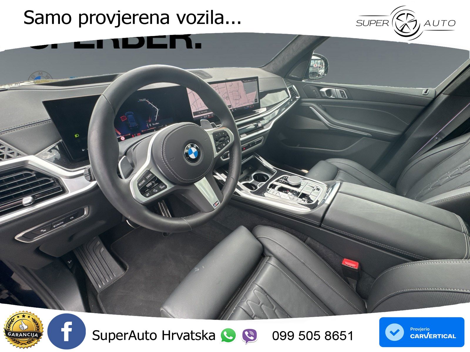 BMW X7 40d (352 KS) xDrive Steptronic M Sport ZRAČNI+ACC+GR SJED+KAM+PANO