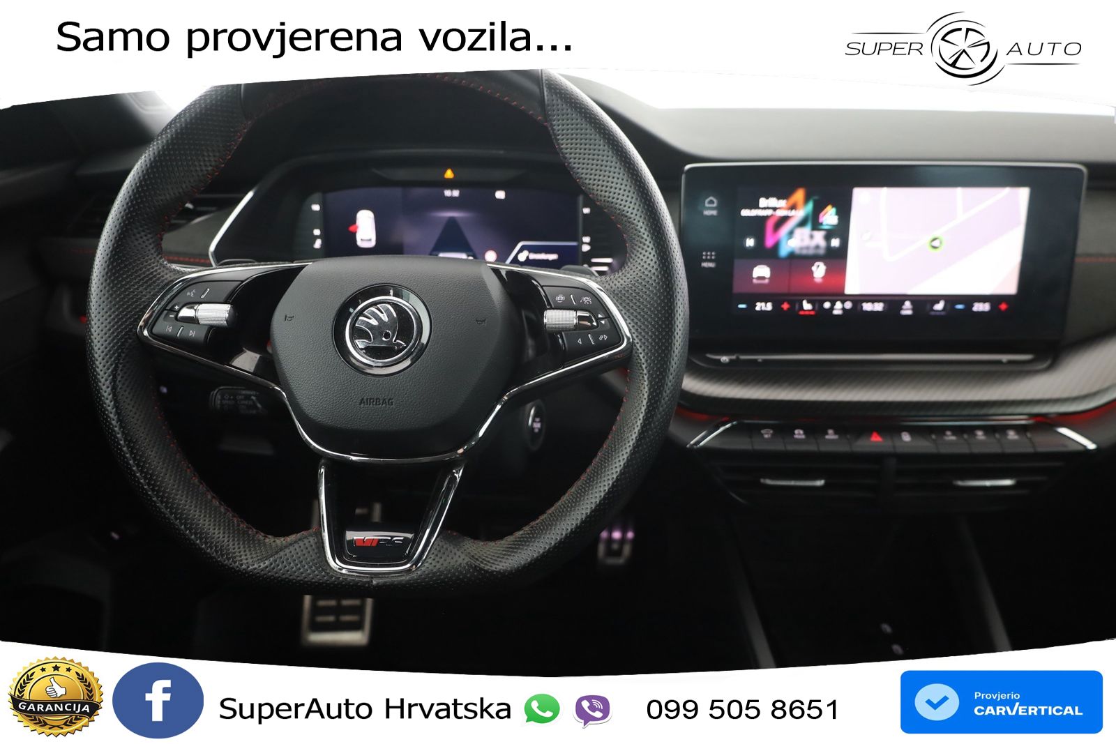 Škoda Octavia Combi RS 2.0 TSI (245 KS) DSG LED+GR SJED+ACC