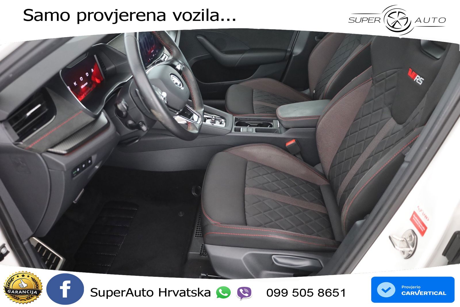 Škoda Octavia Combi RS 2.0 TSI (245 KS) DSG LED+GR SJED+ACC
