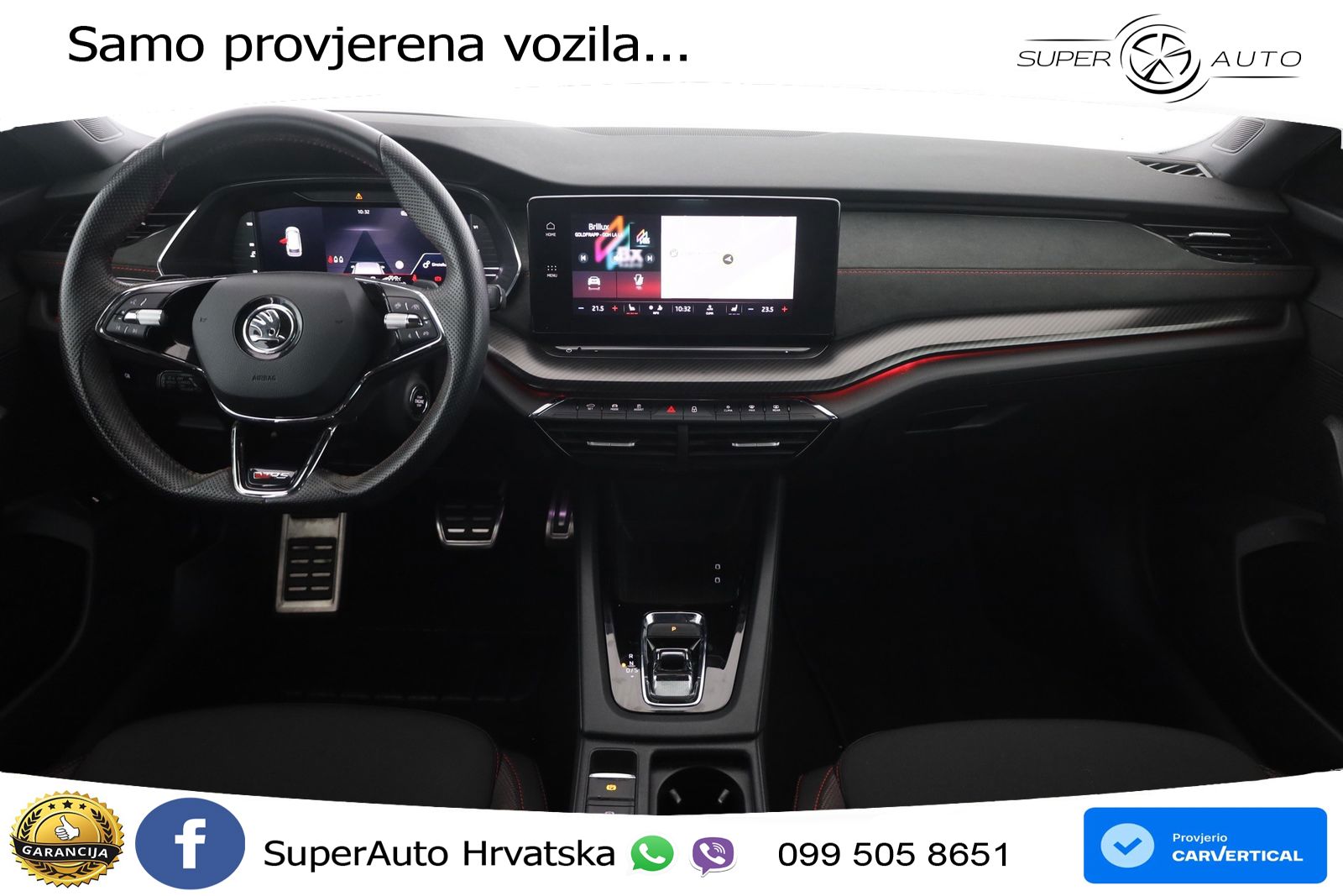 Škoda Octavia Combi RS 2.0 TSI (245 KS) DSG LED+GR SJED+ACC