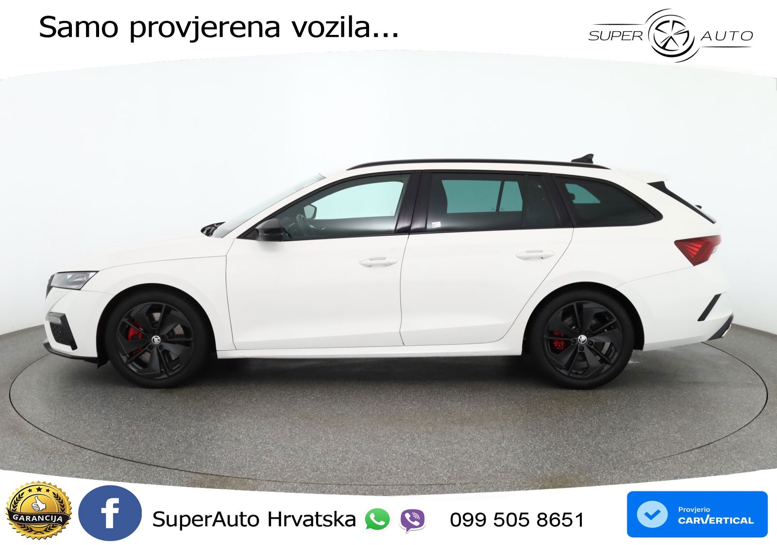 Škoda Octavia Combi RS 2.0 TSI (245 KS) DSG LED+GR SJED+ACC
