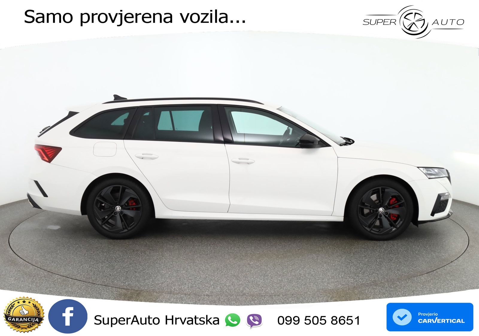Škoda Octavia Combi RS 2.0 TSI (245 KS) DSG LED+GR SJED+ACC