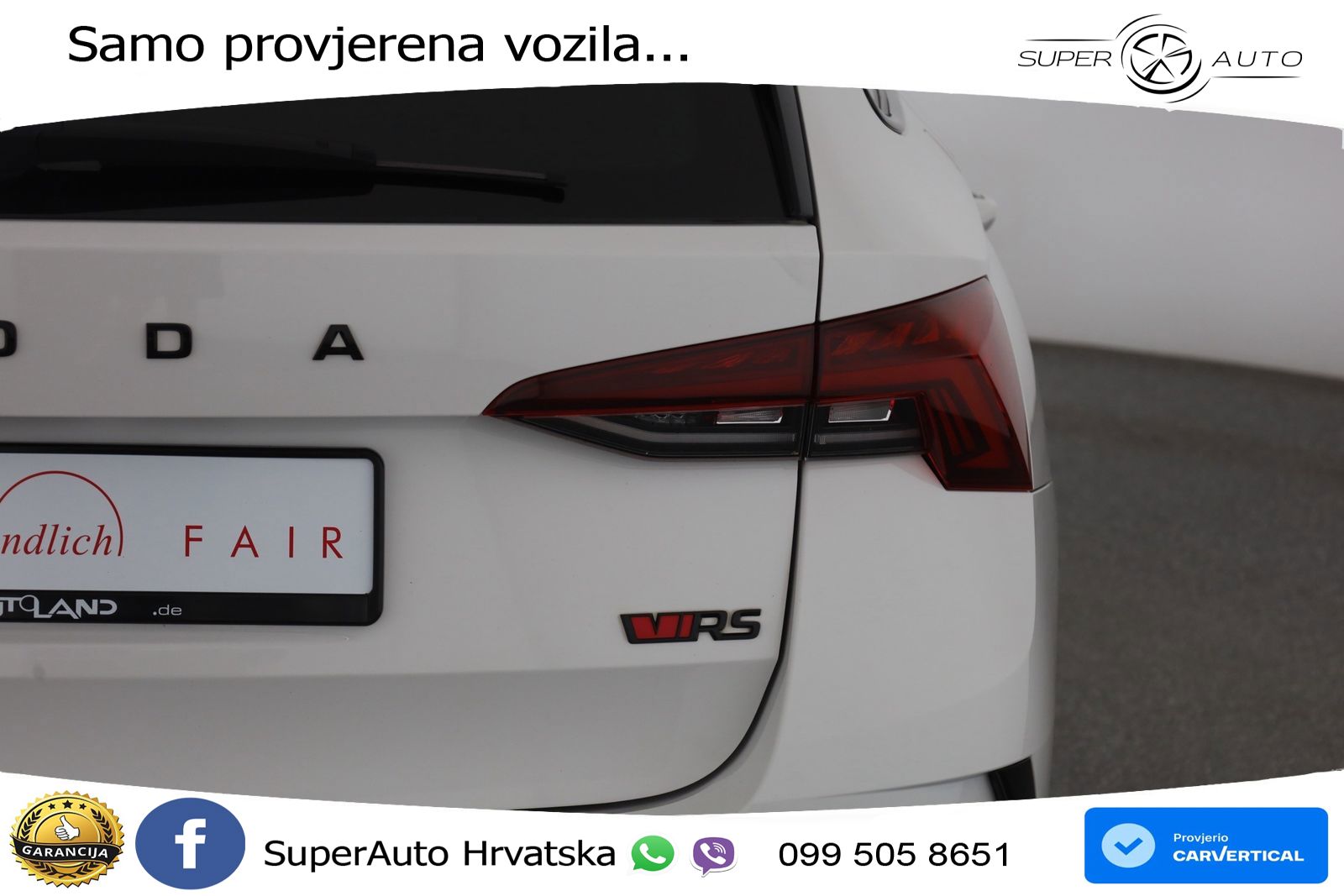 Škoda Octavia Combi RS 2.0 TSI (245 KS) DSG LED+GR SJED+ACC