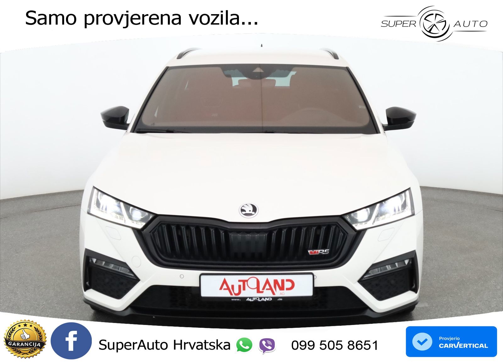 Škoda Octavia Combi RS 2.0 TSI (245 KS) DSG LED+GR SJED+ACC