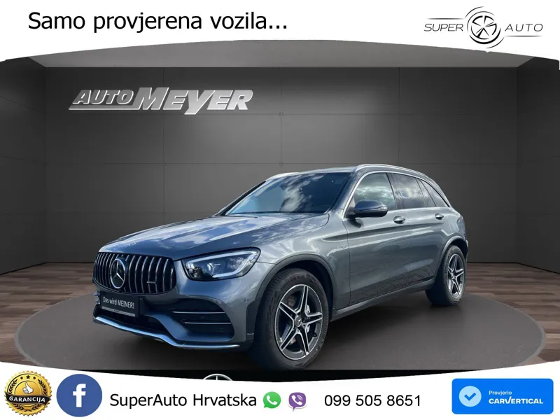 Mercedes AMG GLC 43 V6 (390 KS) 4MATIC TCT ZRAČNI+ACC+GR SJED+KAM