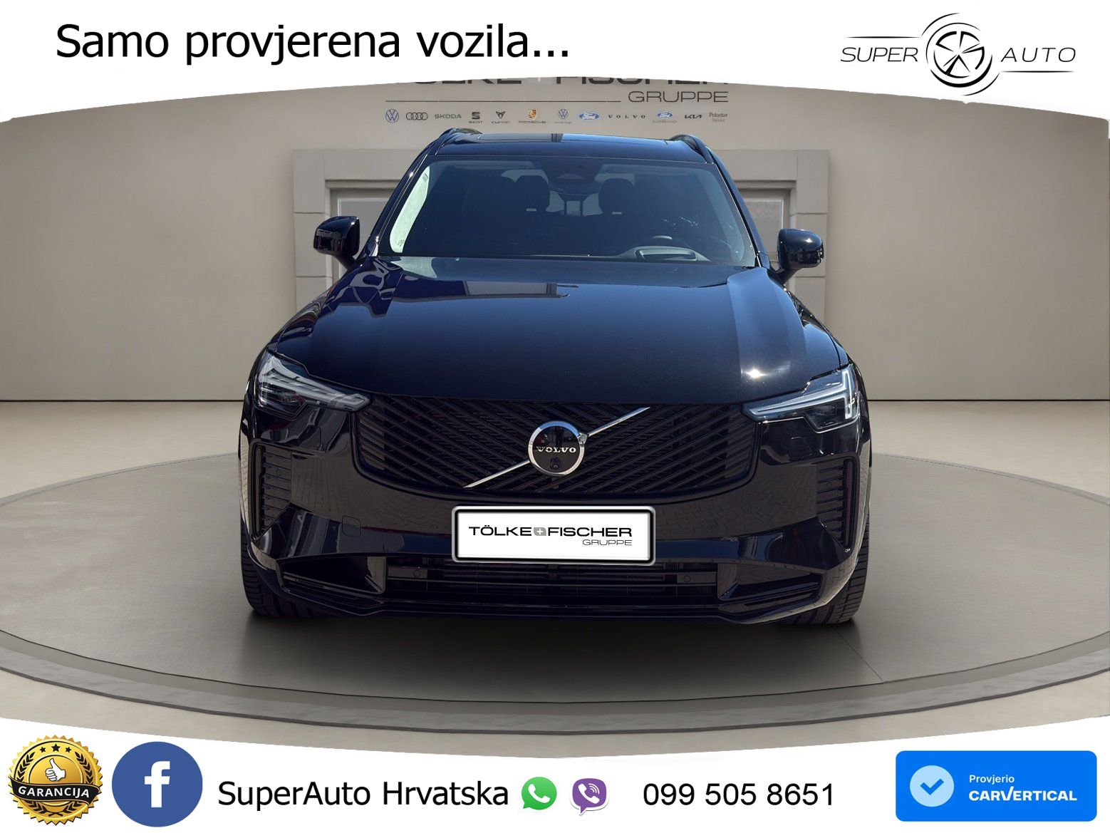 Volvo XC90 2.0 T8 AWD Automatic ZRAČNI+ACC+4xGR SJED+KAM
