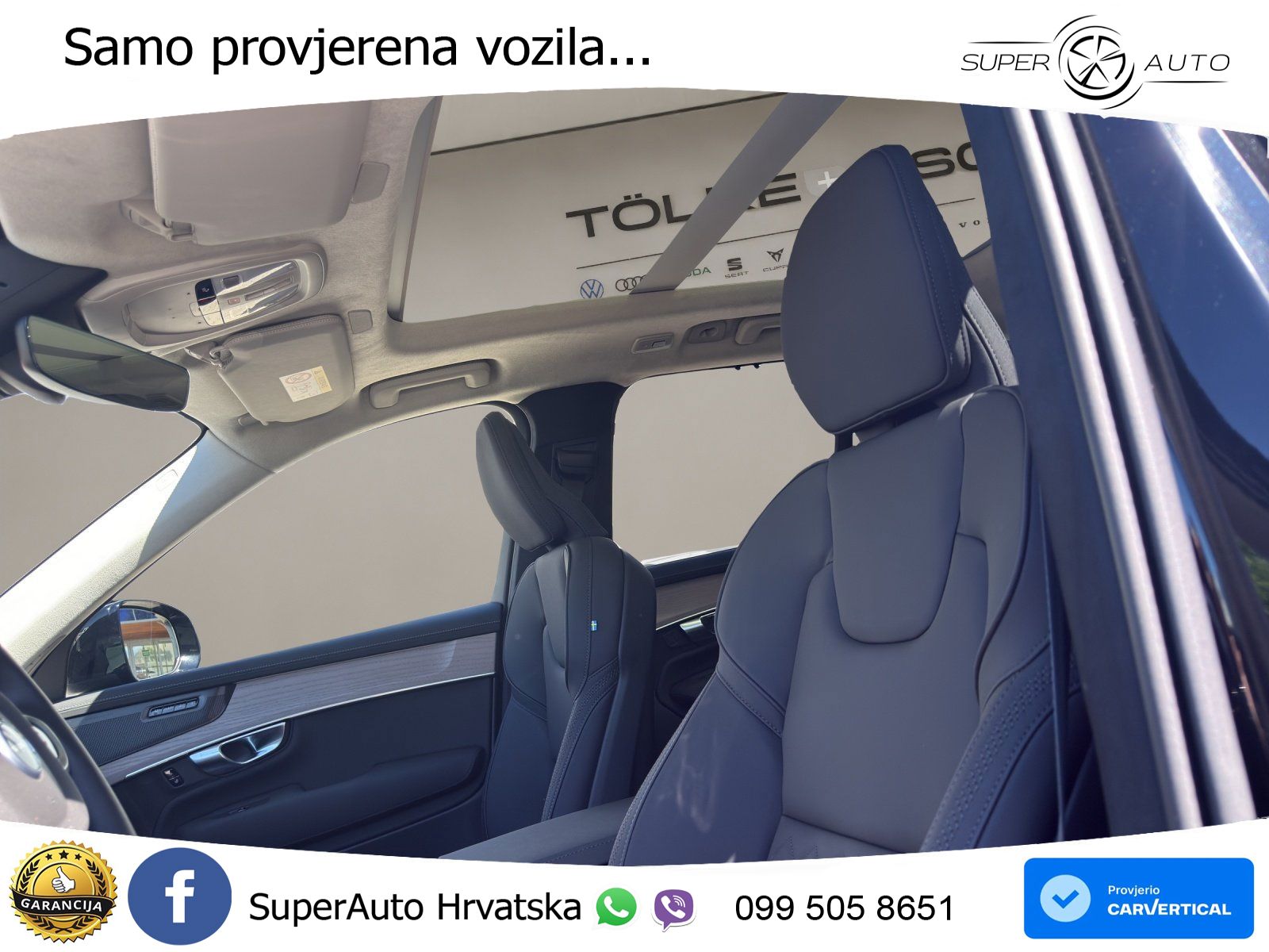 Volvo XC90 2.0 T8 AWD Automatic ZRAČNI+ACC+4xGR SJED+KAM