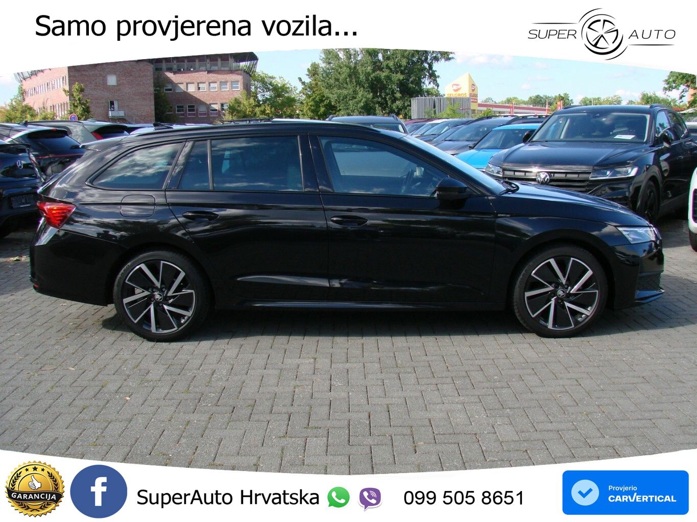 Škoda Octavia Combi 2.0 TDI (150 KS) DSG SportLine LED+GR SJED+ACC