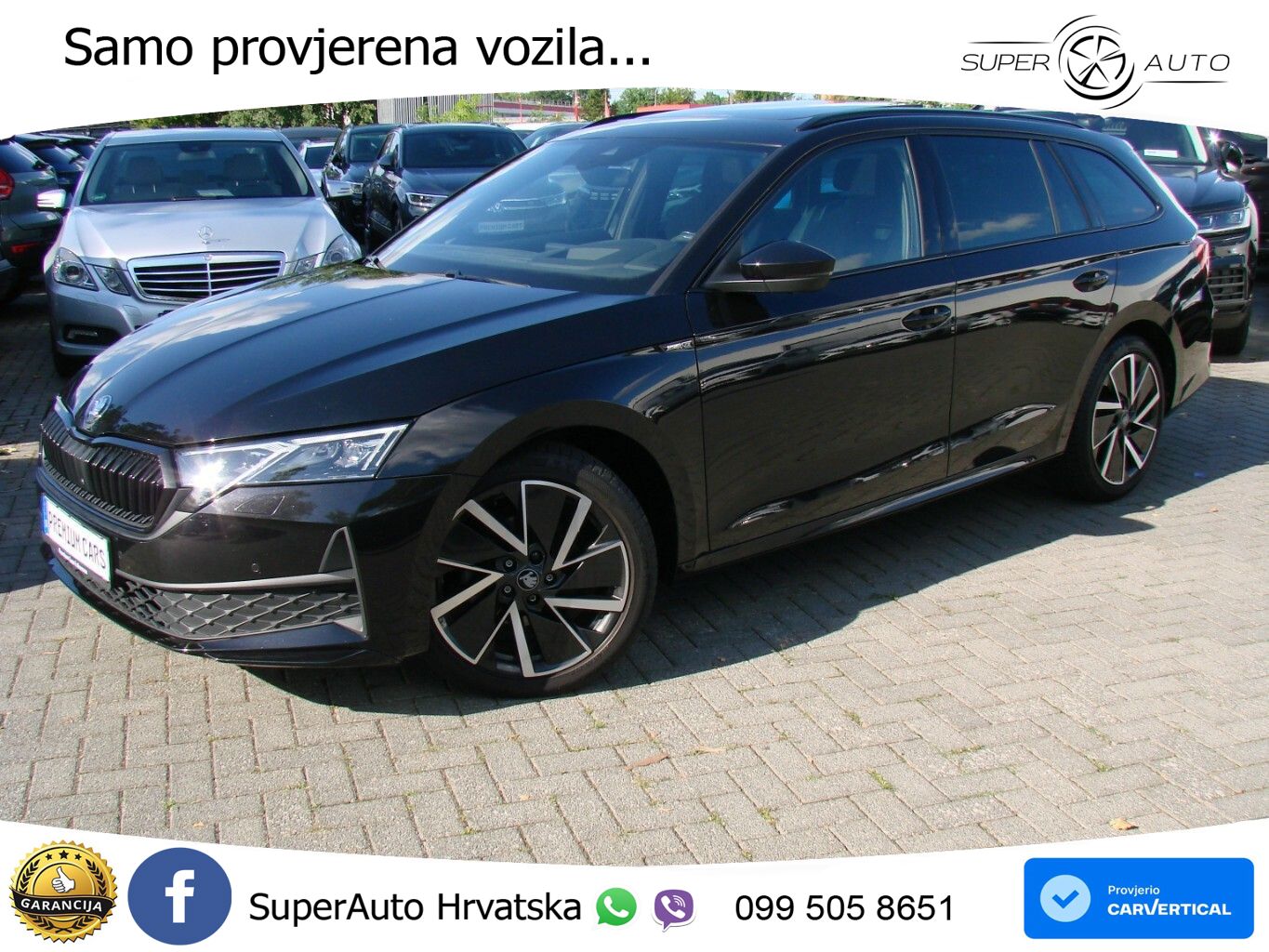 Škoda Octavia Combi 2.0 TDI (150 KS) DSG SportLine LED+GR SJED+ACC