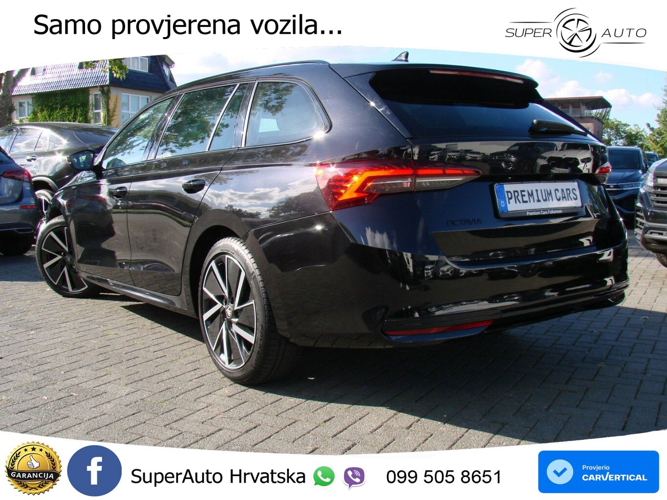 Škoda Octavia Combi 2.0 TDI (150 KS) DSG SportLine LED+GR SJED+ACC