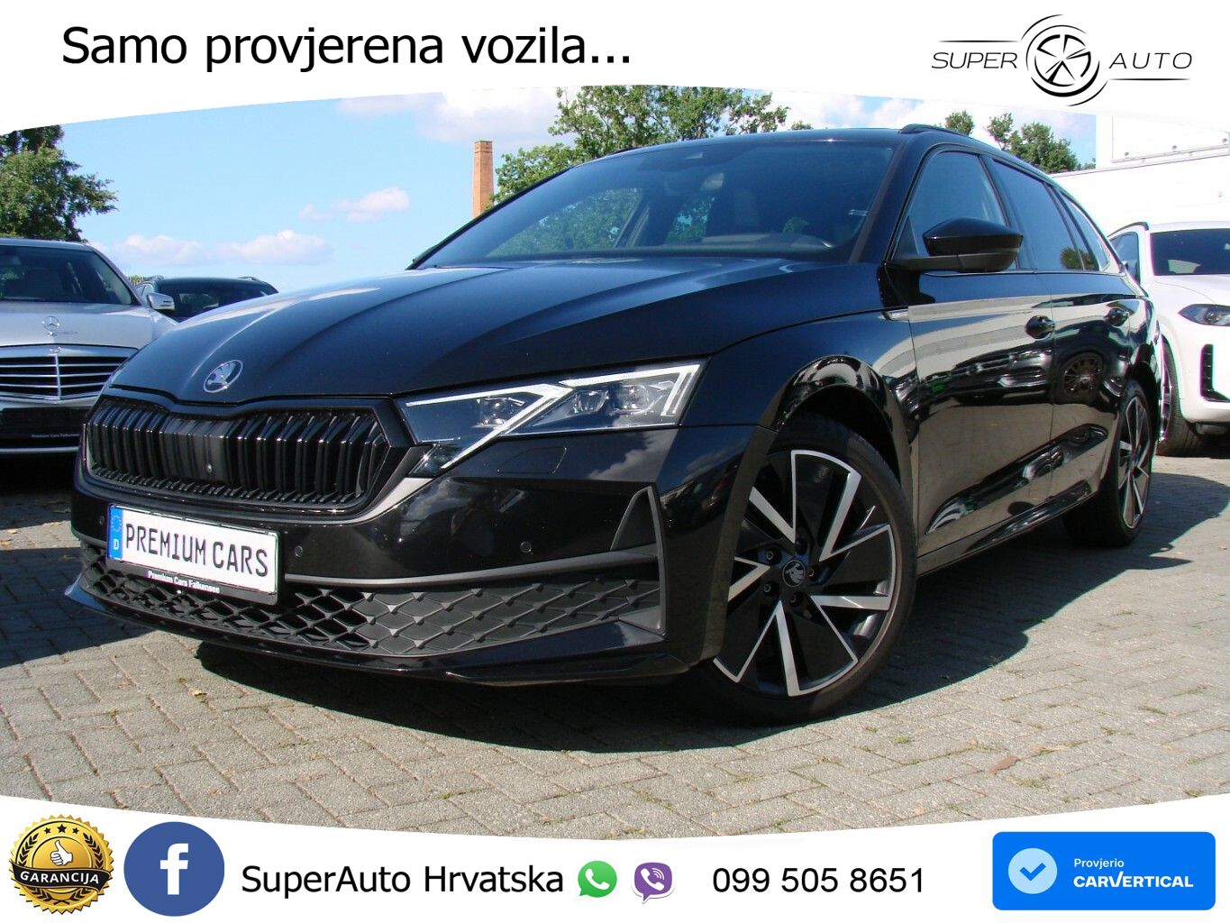 Škoda Octavia Combi 2.0 TDI (150 KS) DSG SportLine LED+GR SJED+ACC