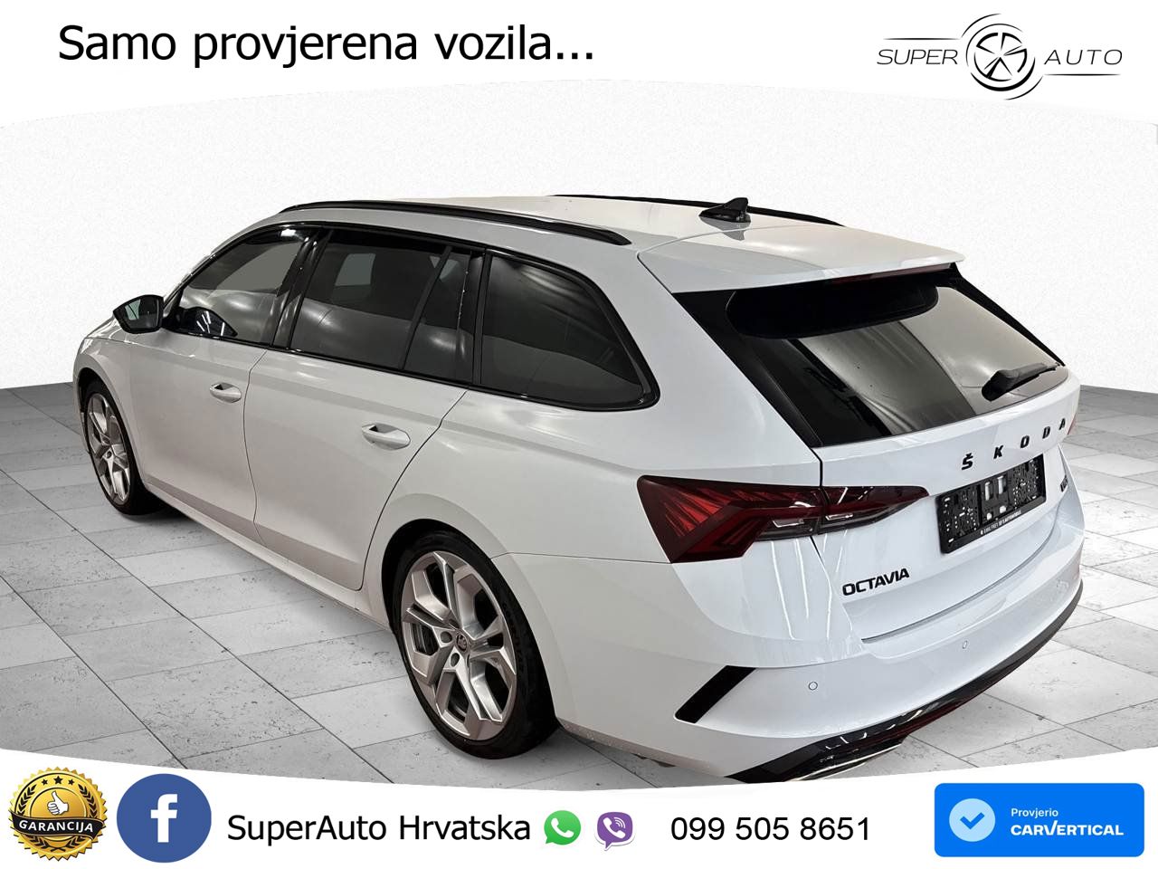 Škoda Octavia Combi RS 2.0 TSI (245 KS) DSG LED+GR SJED+ACC