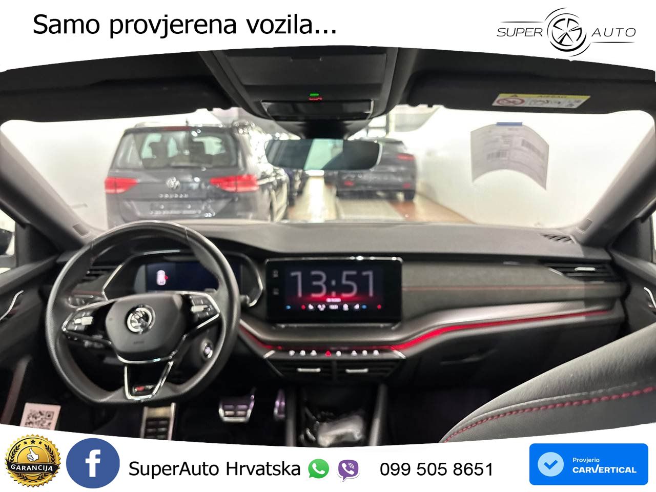 Škoda Octavia Combi RS 2.0 TSI (245 KS) DSG LED+GR SJED+ACC