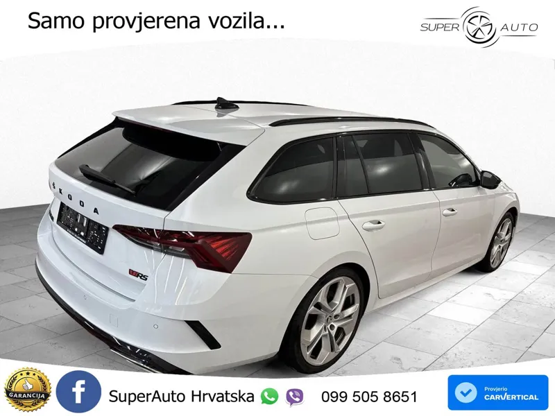 Škoda Octavia Combi RS 2.0 TSI (245 KS) DSG LED+GR SJED+ACC