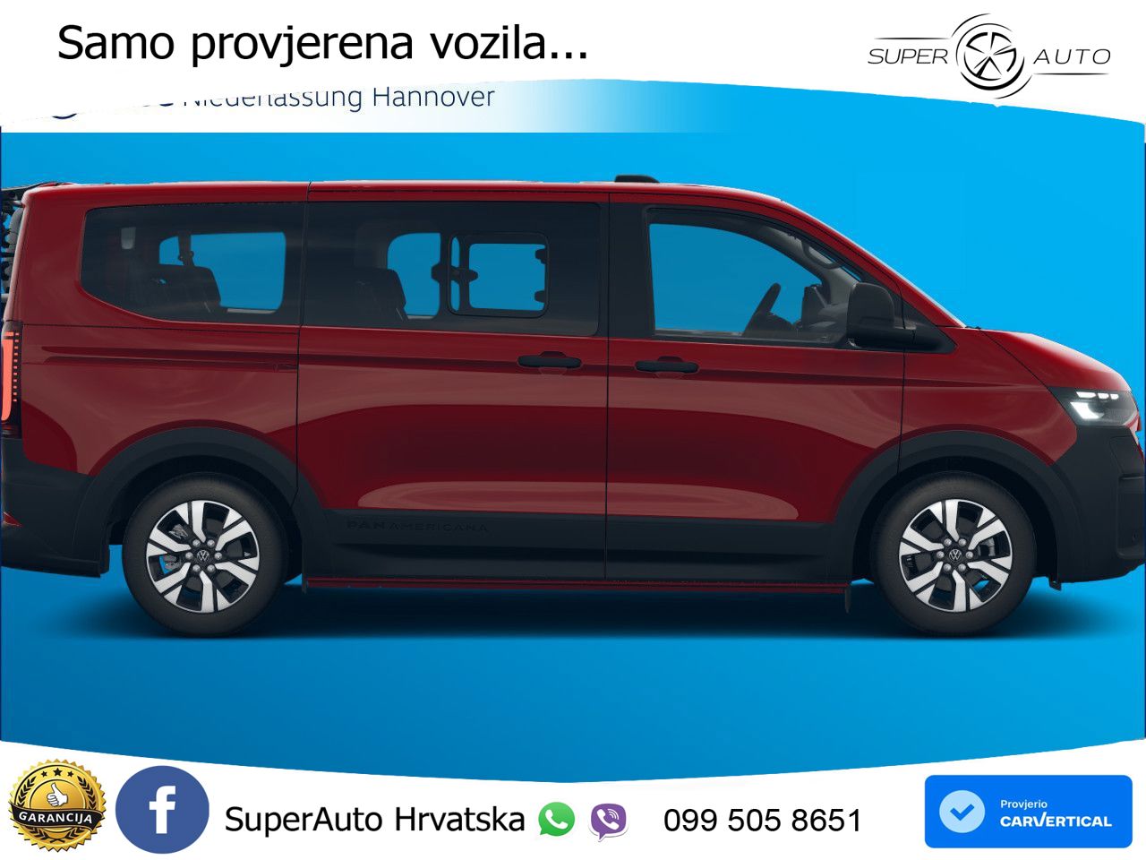 Volkswagen Transporter Kombi kurzer Radstand AHK Navi Klima 218 KS