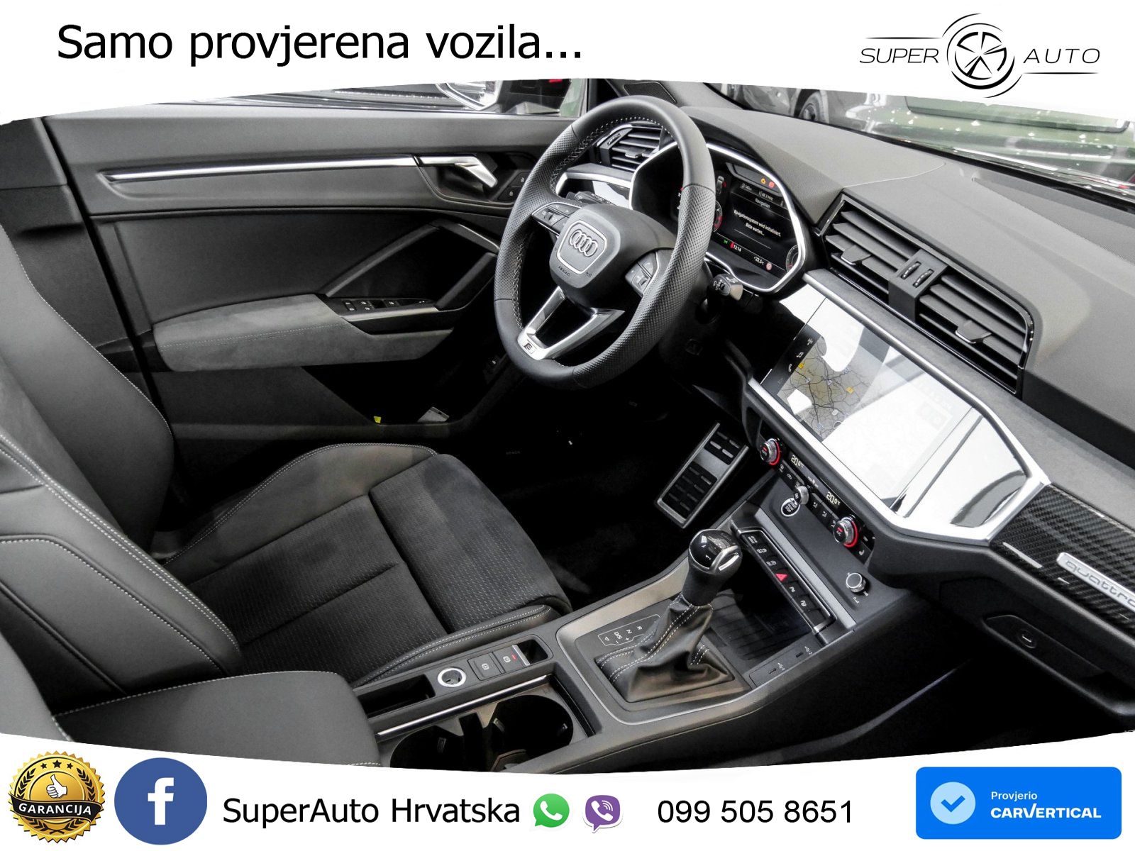 Audi Q3 40 TDI (193 KS) quattro S tronic S line LED+GR SJED+ACC