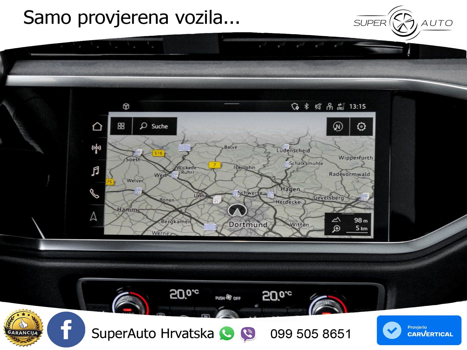Audi Q3 40 TDI (193 KS) quattro S tronic S line LED+GR SJED+ACC