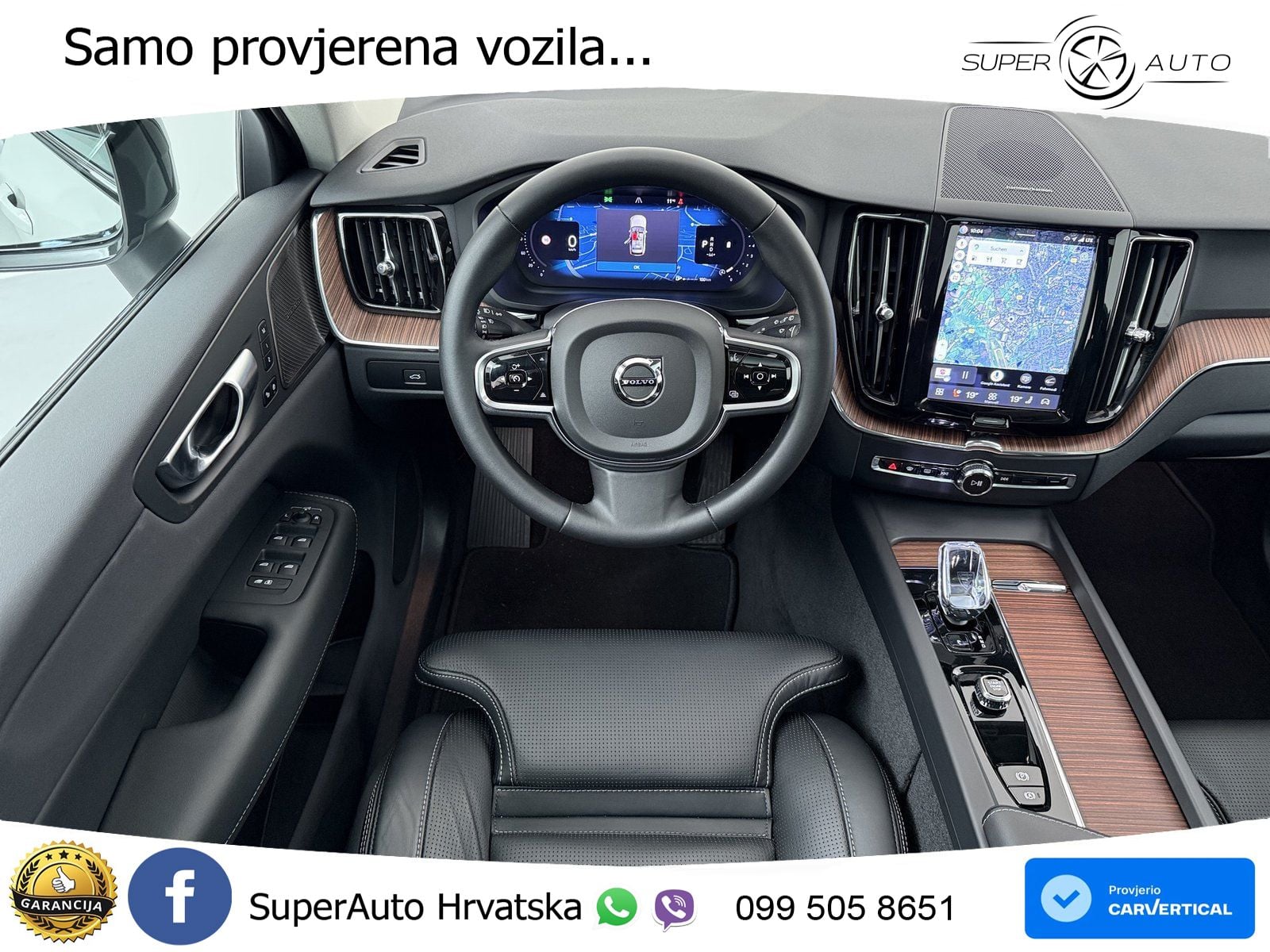 Volvo XC60 B4 Benzin FWD Geartronic ZRAČNI+ACC+GR SJED+KAM+PANO